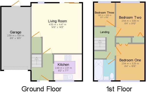 24, Shutehay Drive, Dursley floorplan