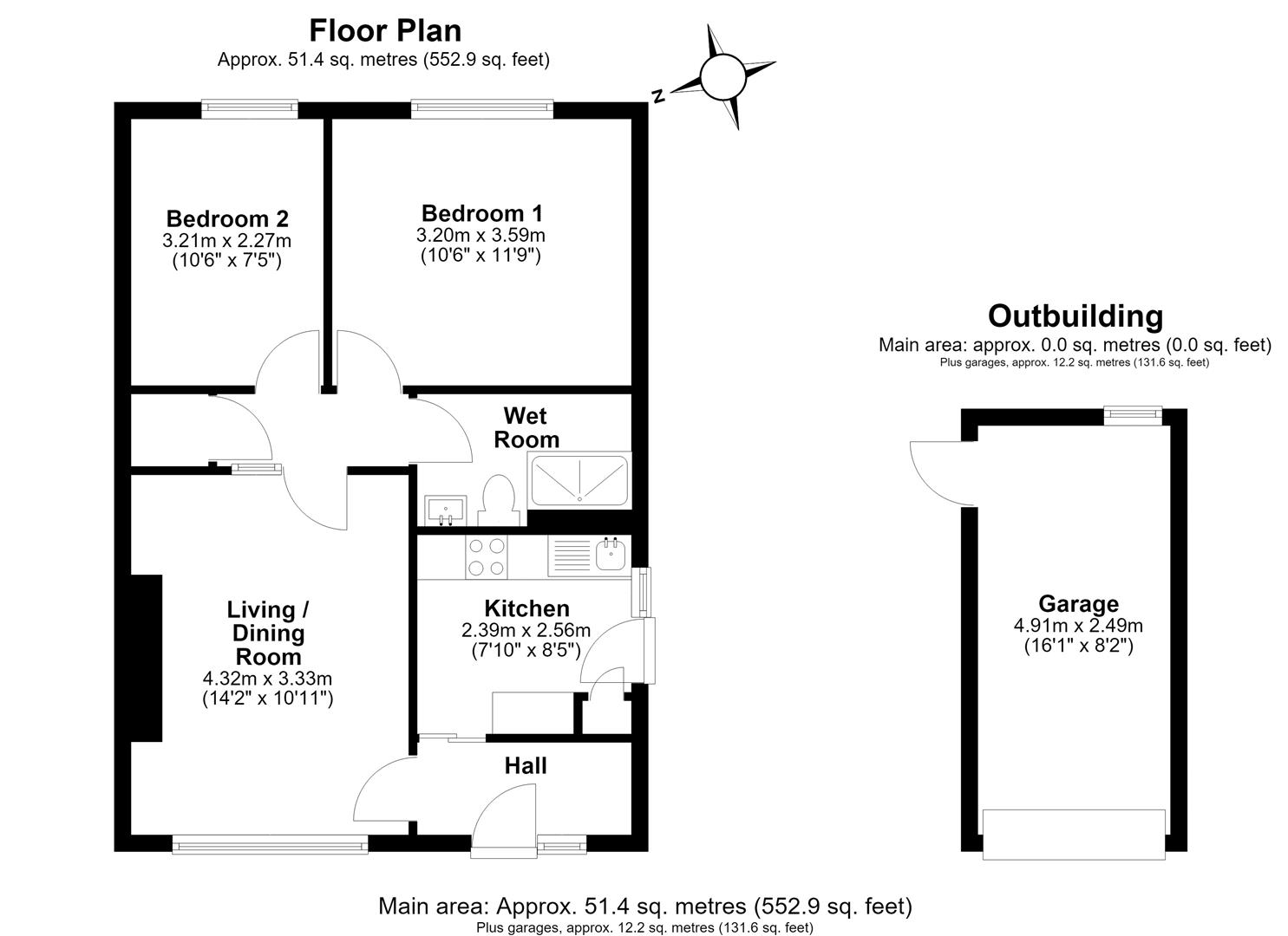 16, Tavistock Road, Cambridge floorplan