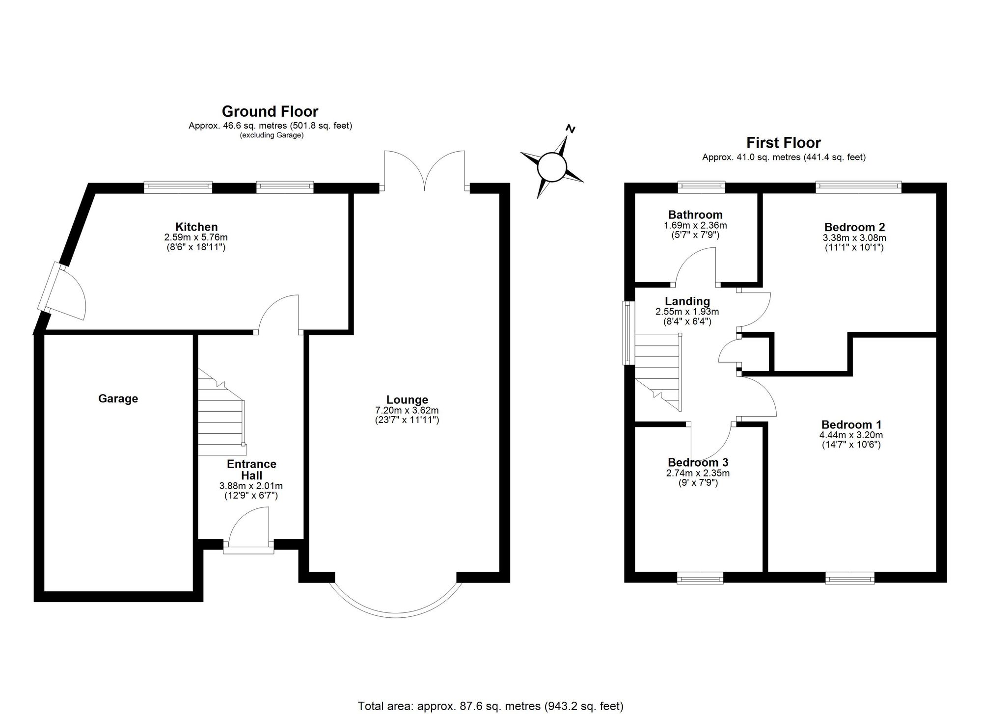 8 Marton Drive, Billingham floorplan