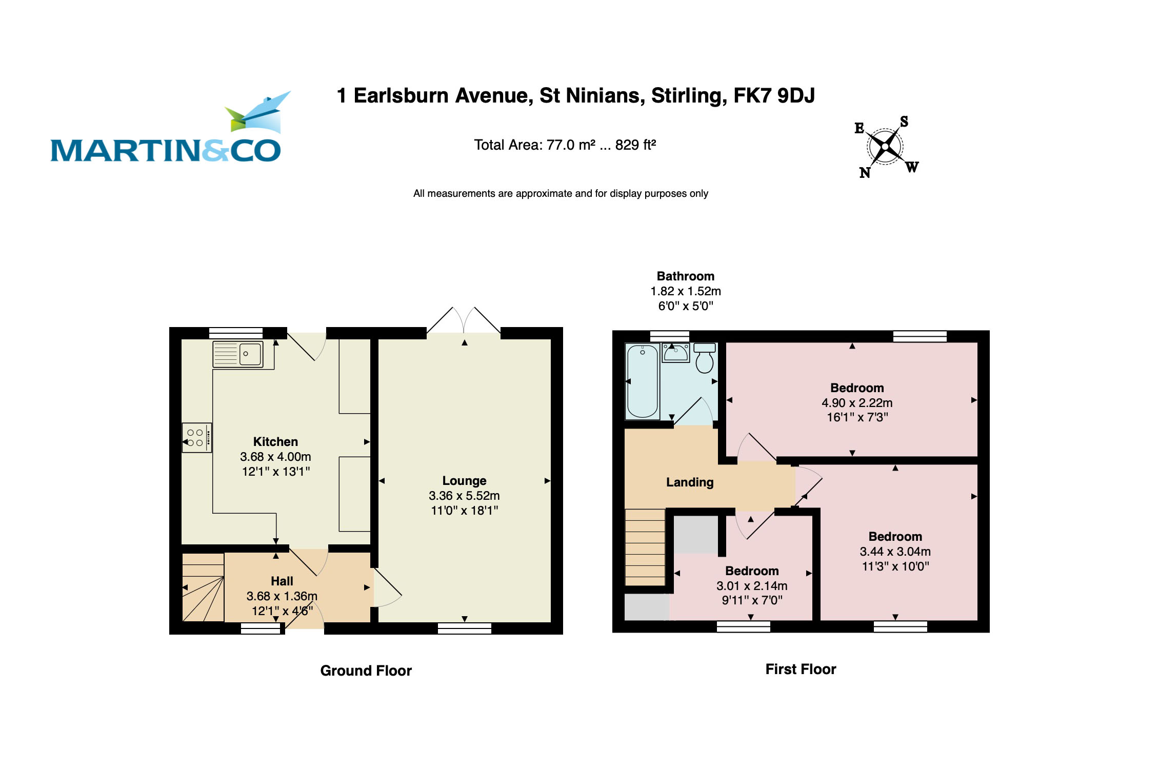 1, Earlsburn Avenue, Stirling floorplan