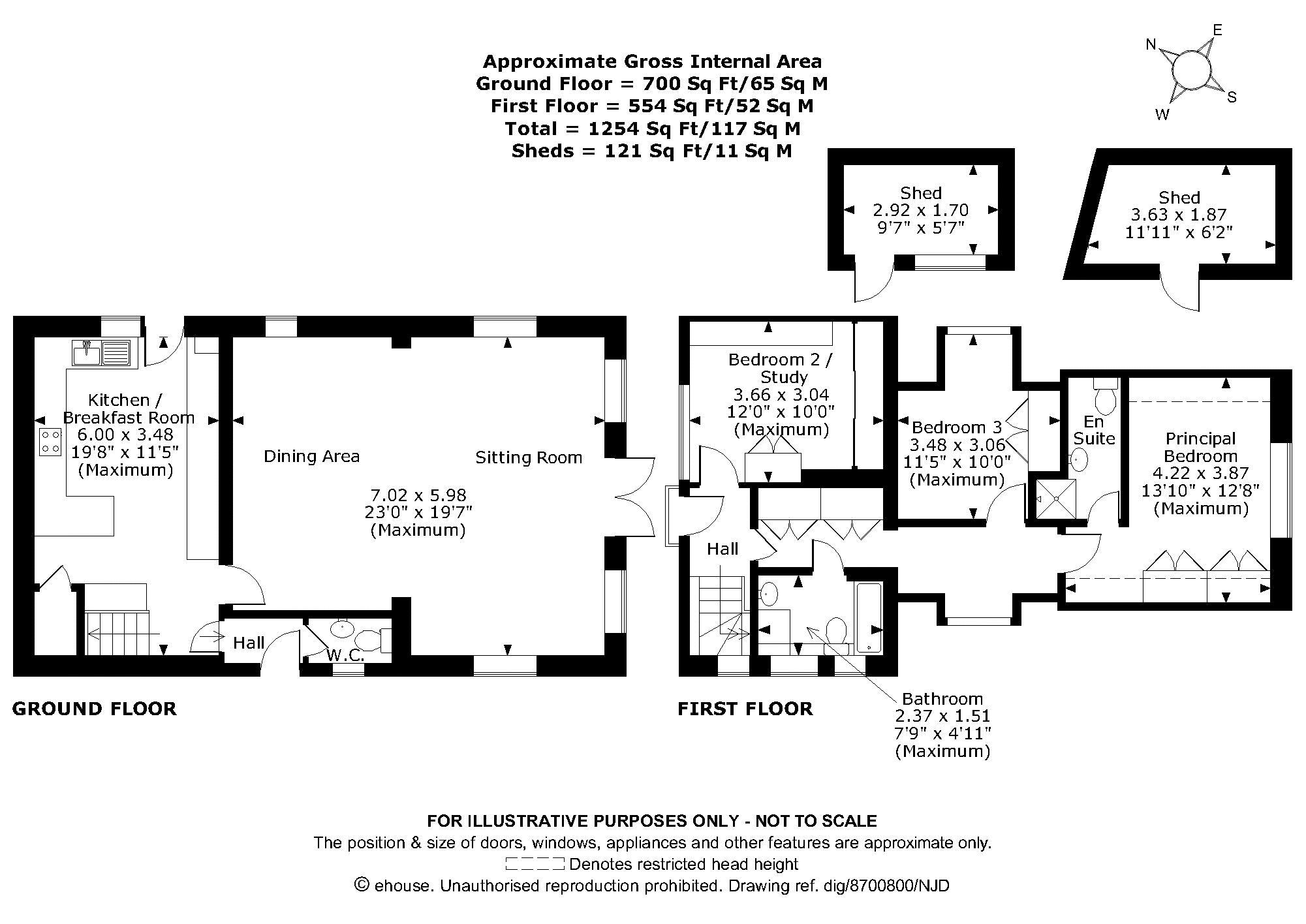 Waysidegate, Horsham Road, Holmbury St Mary floorplan