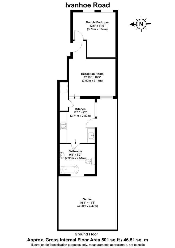48a, Ivanhoe Road, Camberwell floorplan
