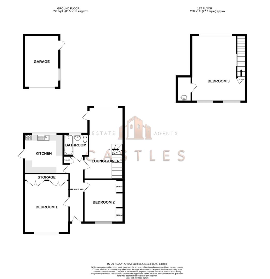 41, Crescent Road, Southampton floorplan