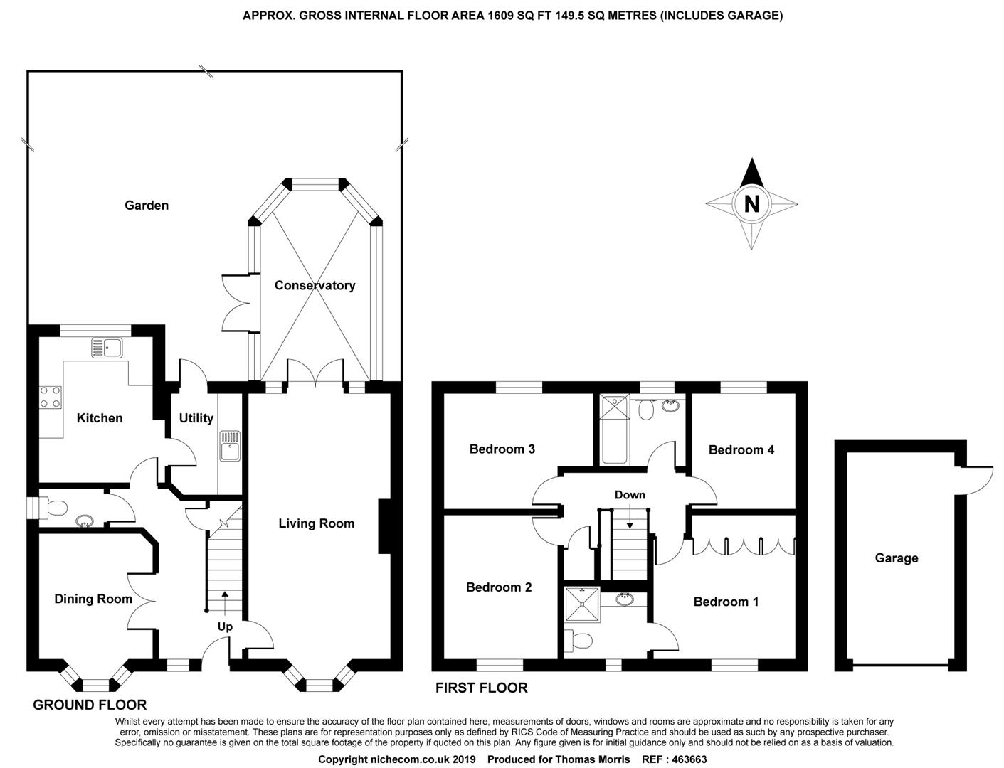 4 Bedrooms Detached house for sale in Brunel Drive, Biggleswade SG18