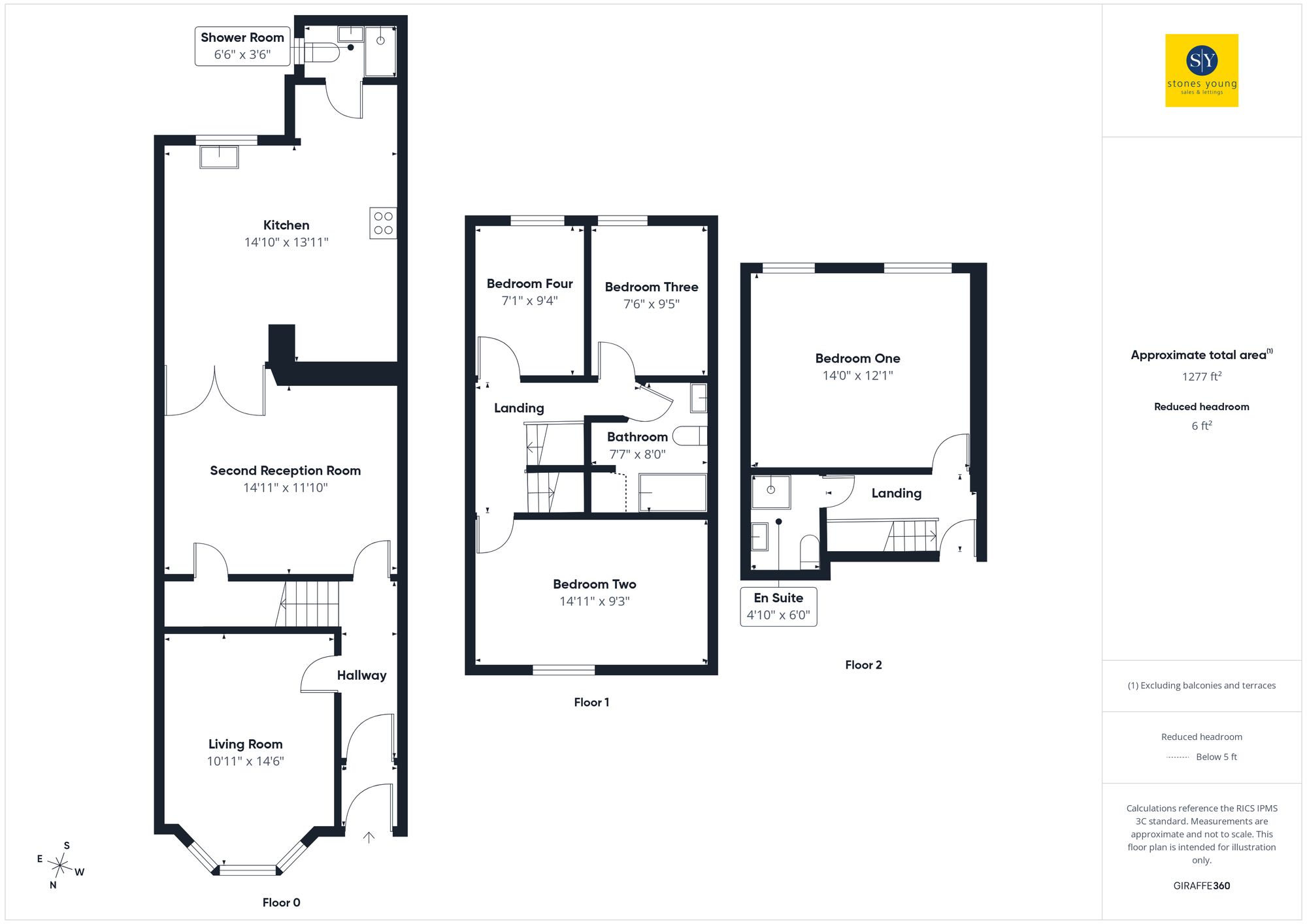 406 Audley Range, Blackburn floorplan