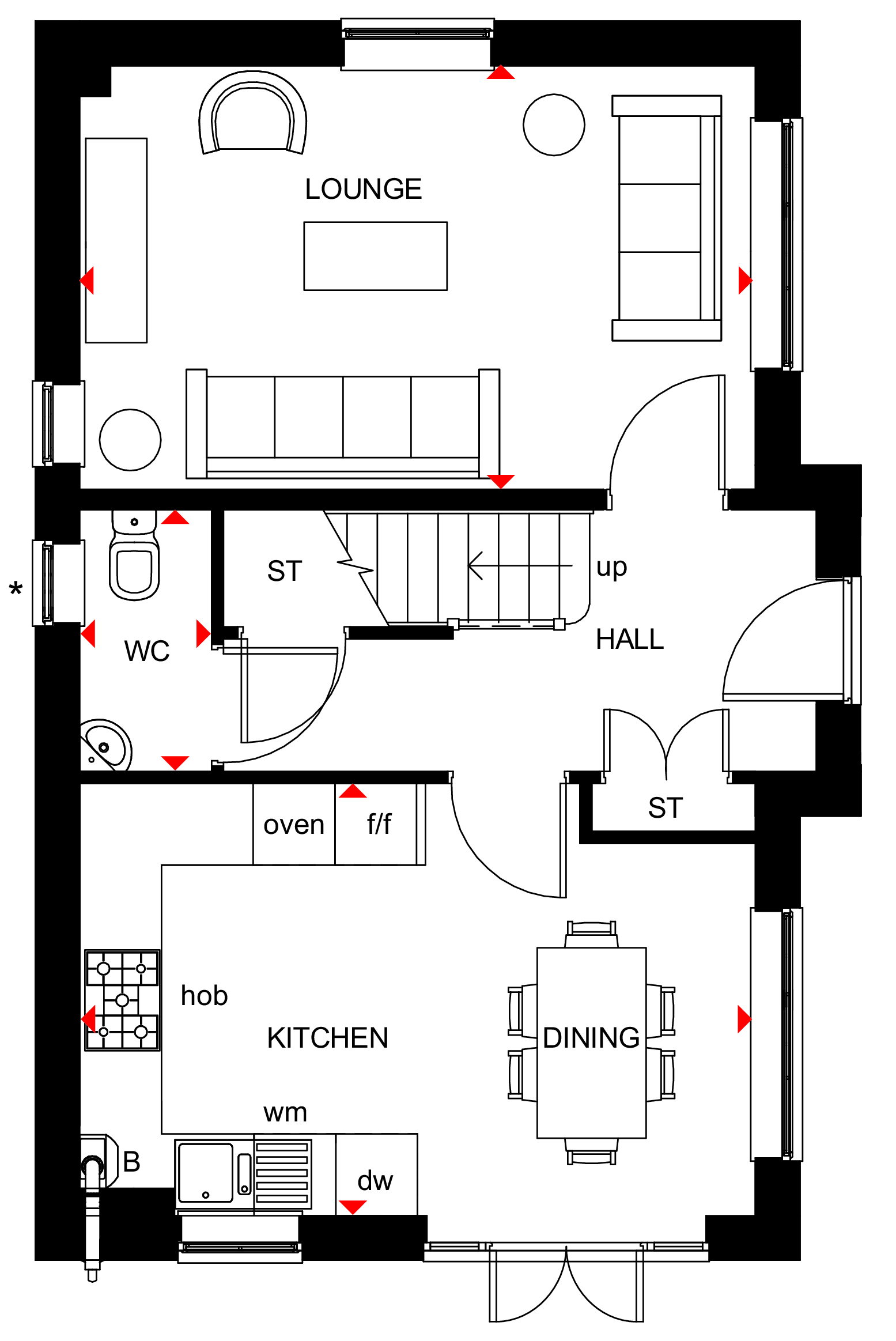 H898687, Leukenor Way, Alconbury, Huntingdon floorplan