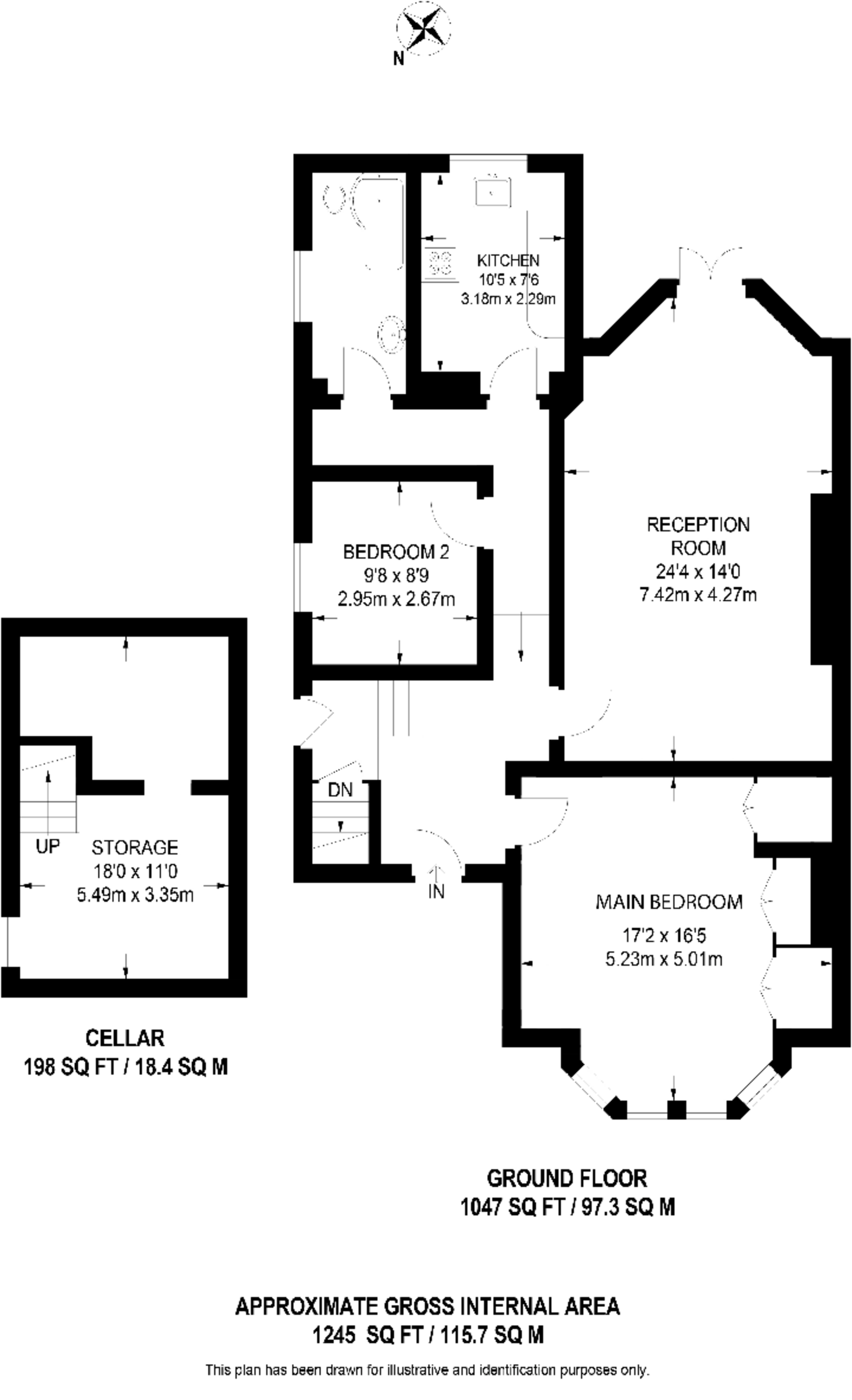 Rusholme Road, Putney floorplan