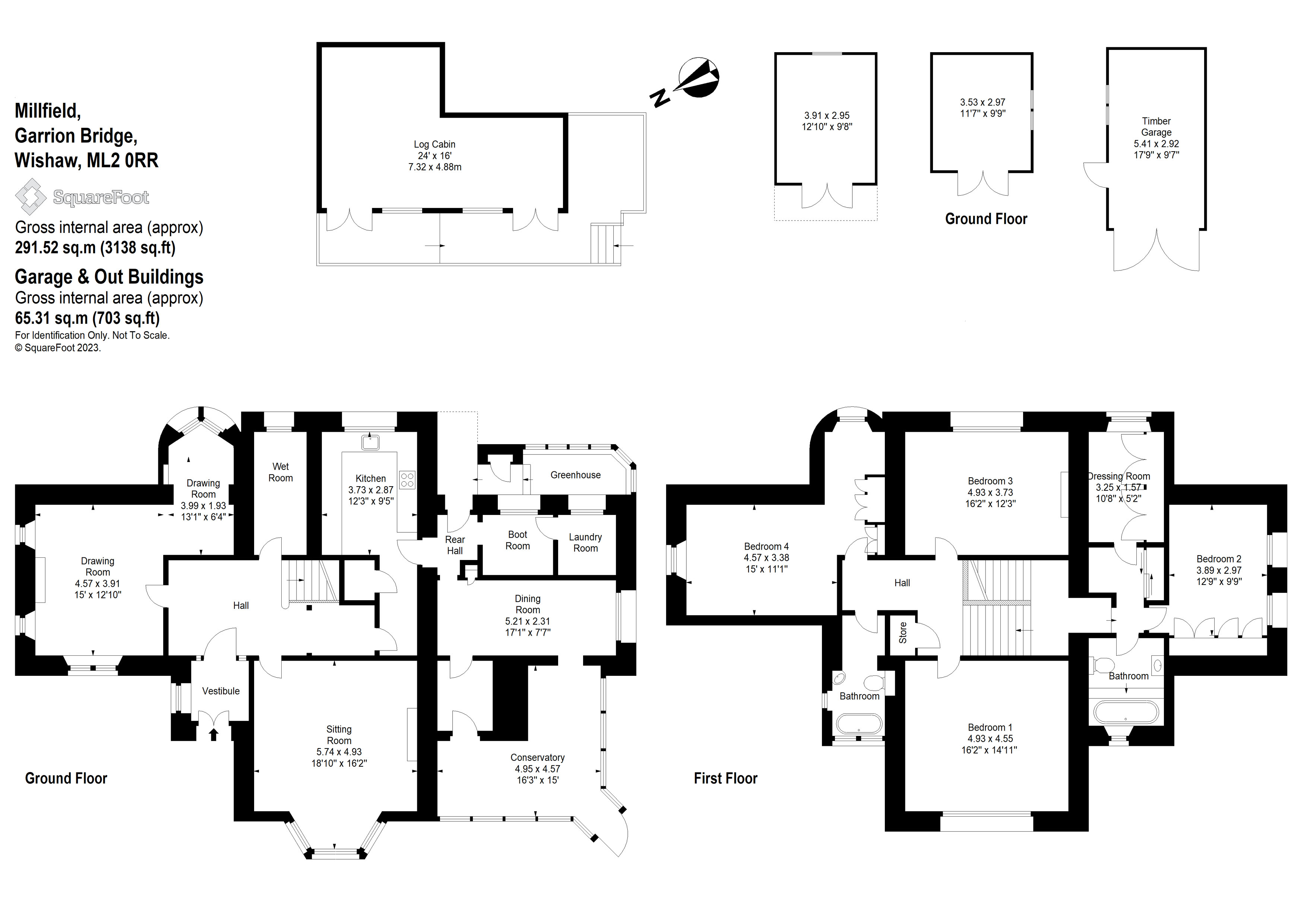 Millfield, Garrion Bridge, Clyde Valley, Lanarkshire ML2, 4 bedroom