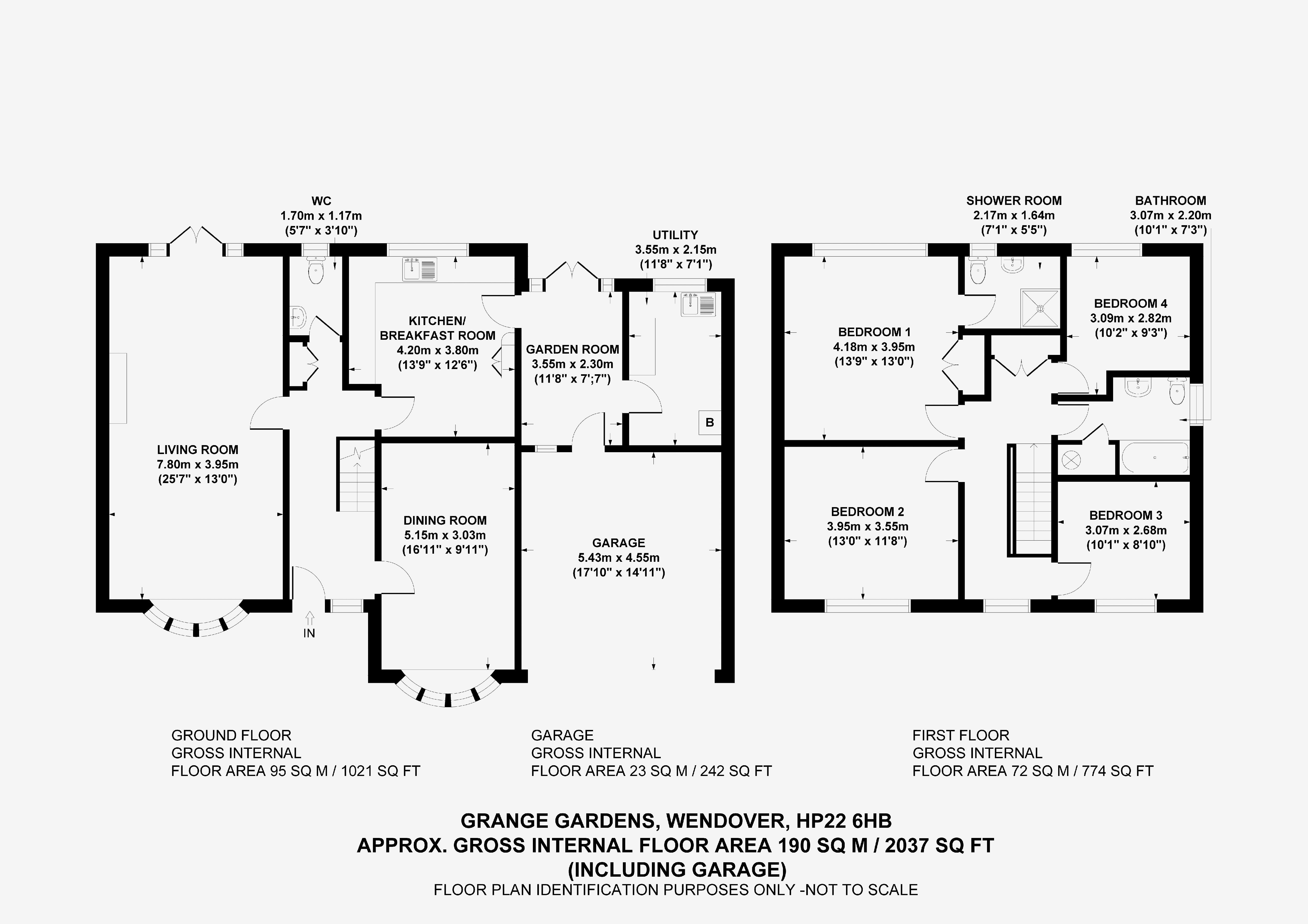 Grange Gardens, Wendover, Aylesbury HP22, 4 bedroom detached house for