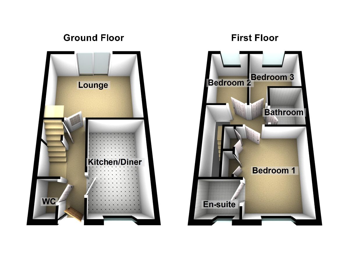 59 Shire Road, Leeds floorplan