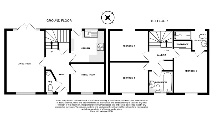 12, Wilkin Drive, Colchester floorplan