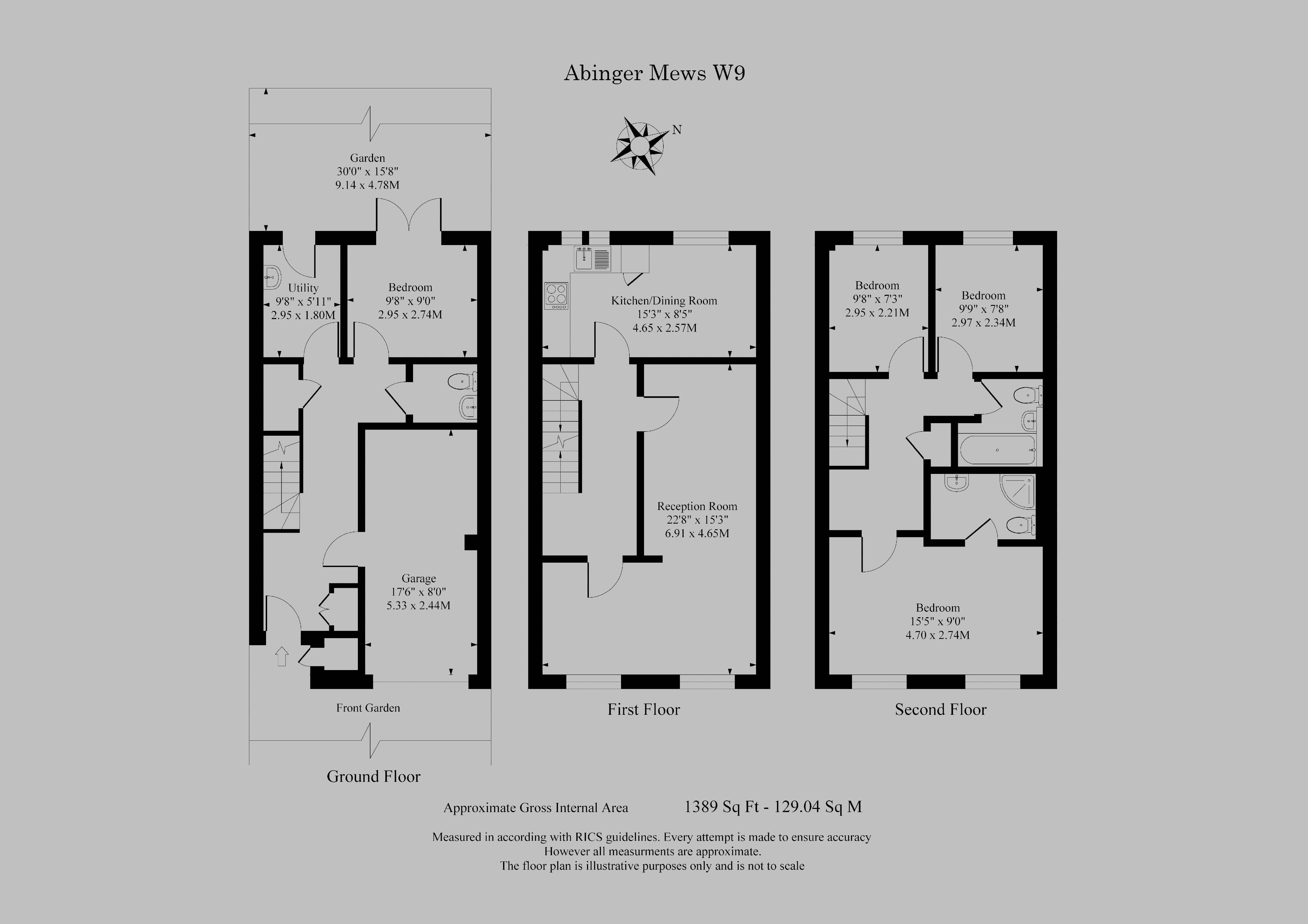 9, Abinger Mews, London floorplan