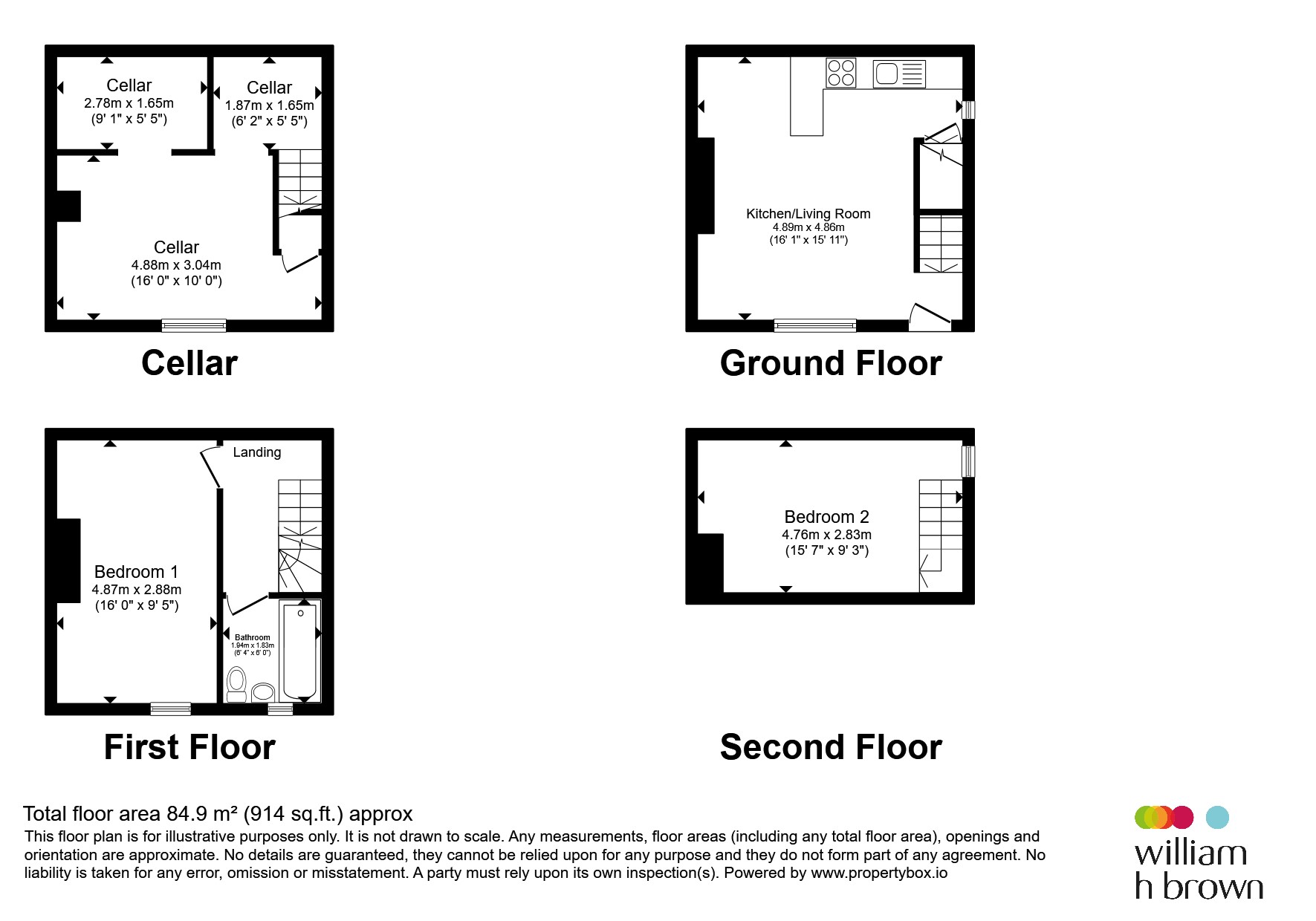 5, Woodnook Terrace, PUDSEY floorplan