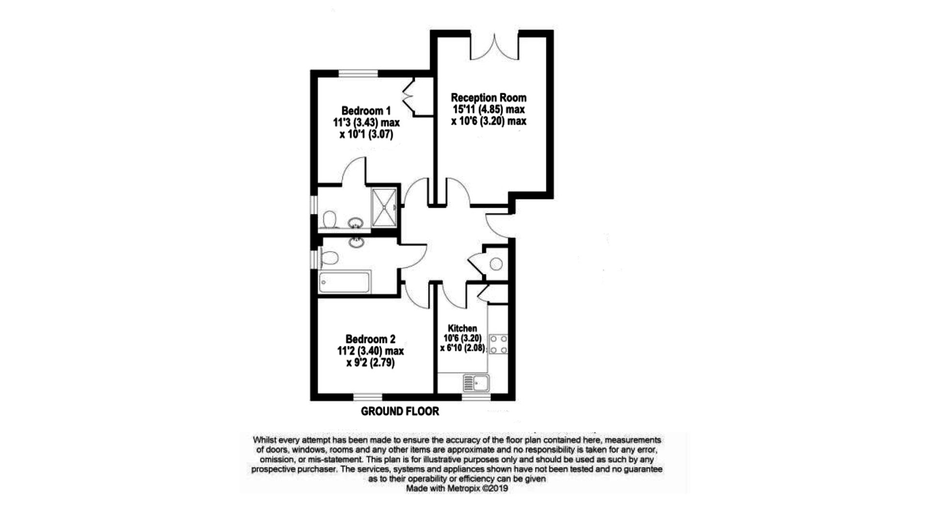 2 Bedrooms Flat for sale in Creswell, Hook RG27