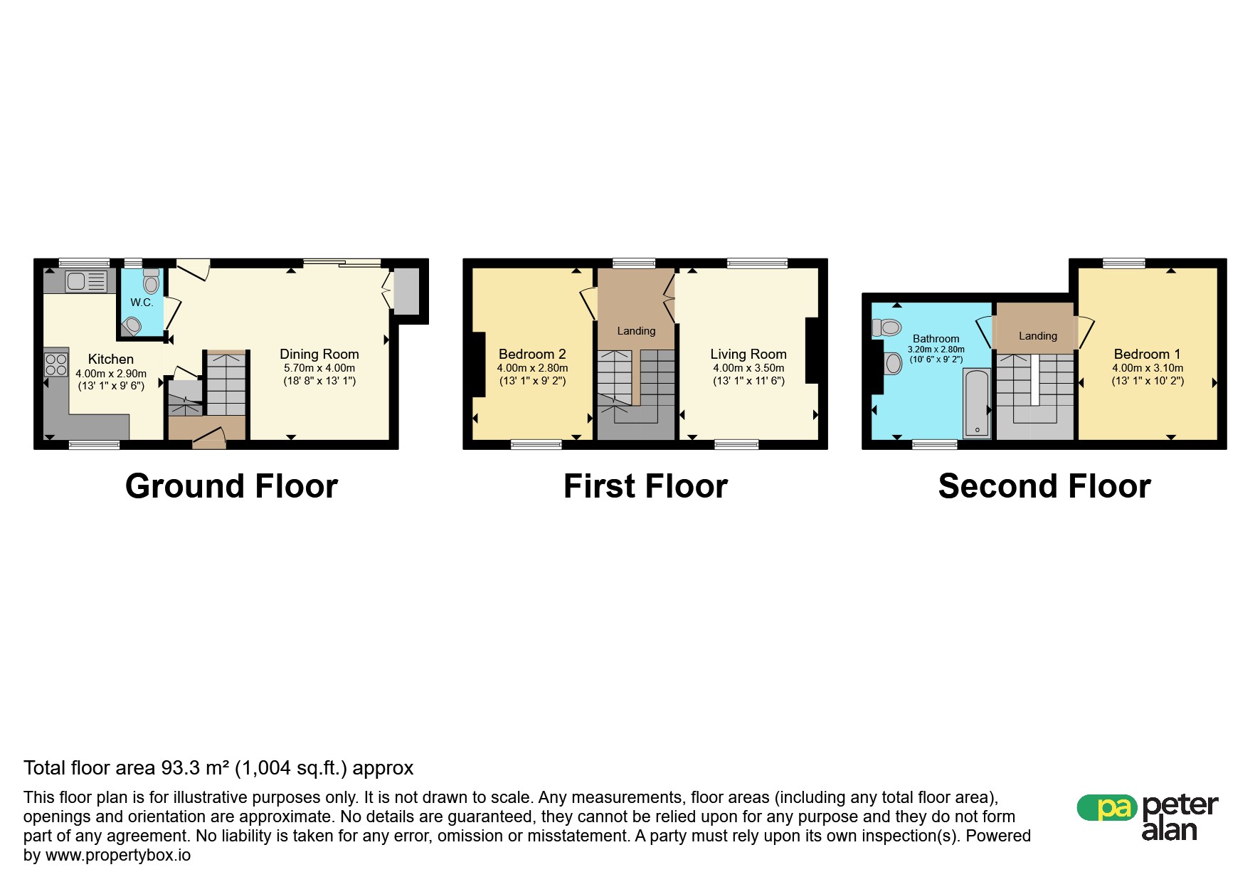 13, Rockwood Road, Chepstow floorplan