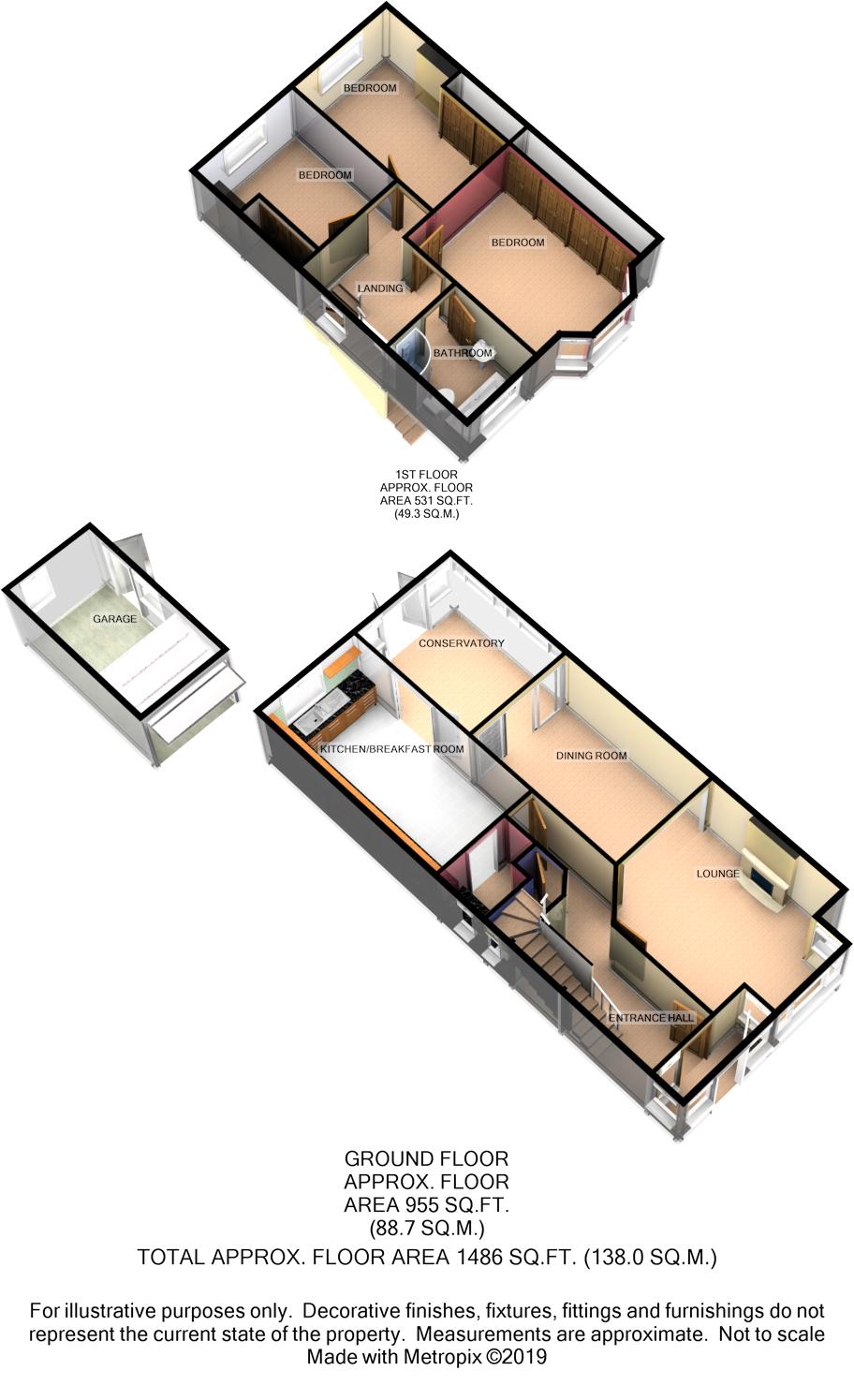 3 Bedrooms Semi-detached house for sale in Bute Gardens, Wallington SM6