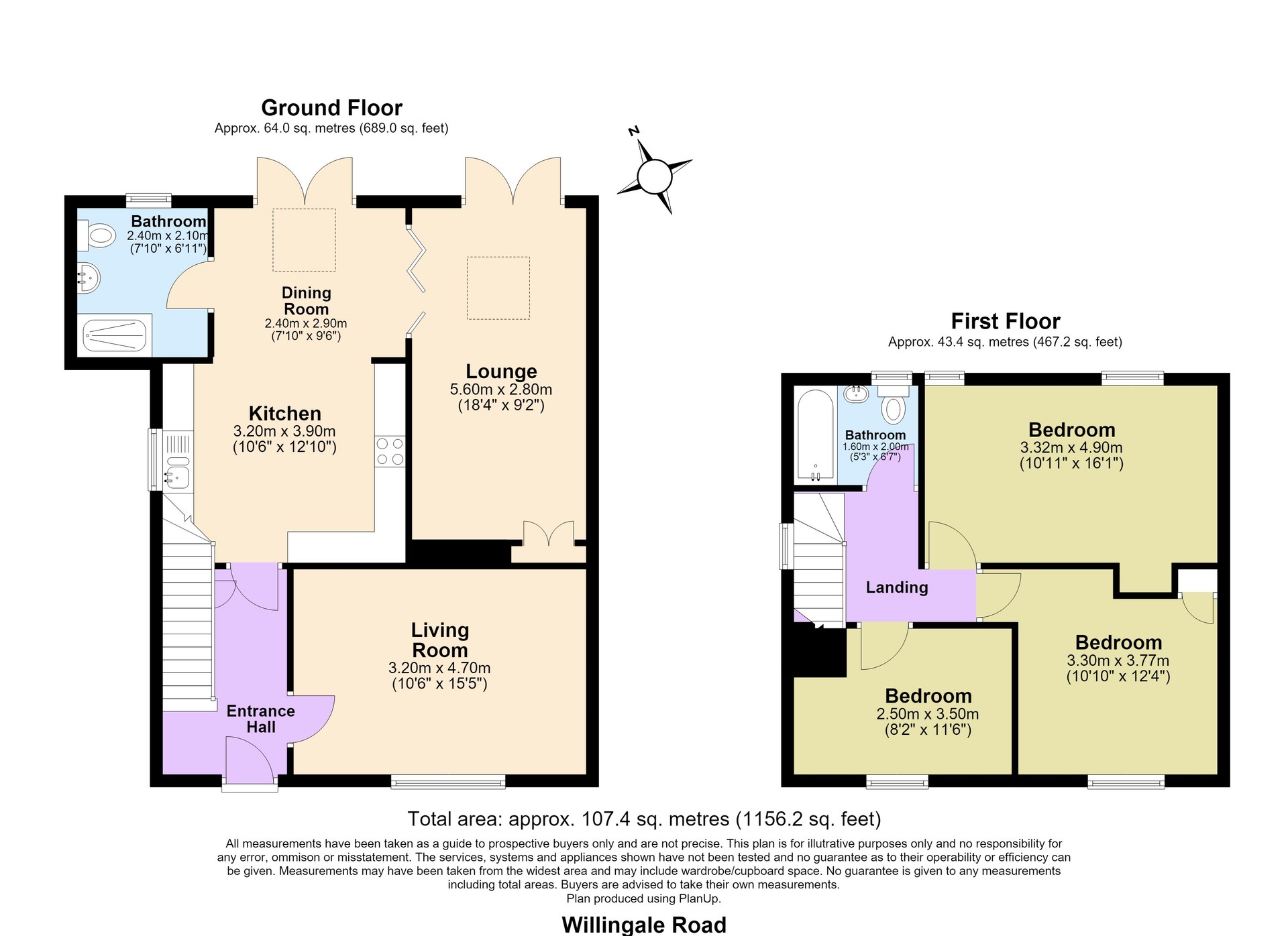 29, Willingale Road, Loughton floorplan
