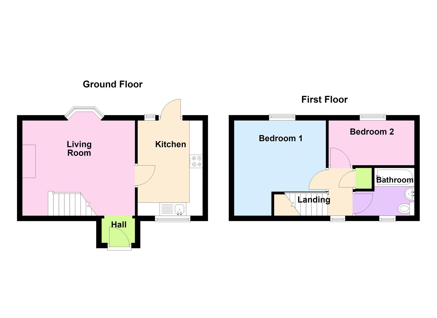 48, Hawkshead Way, Peterborough floorplan