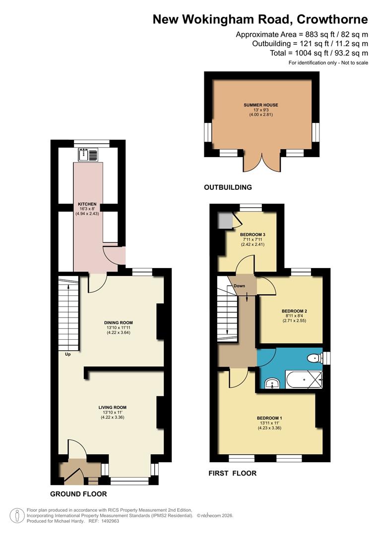 23, New Wokingham Road, Crowthorne floorplan