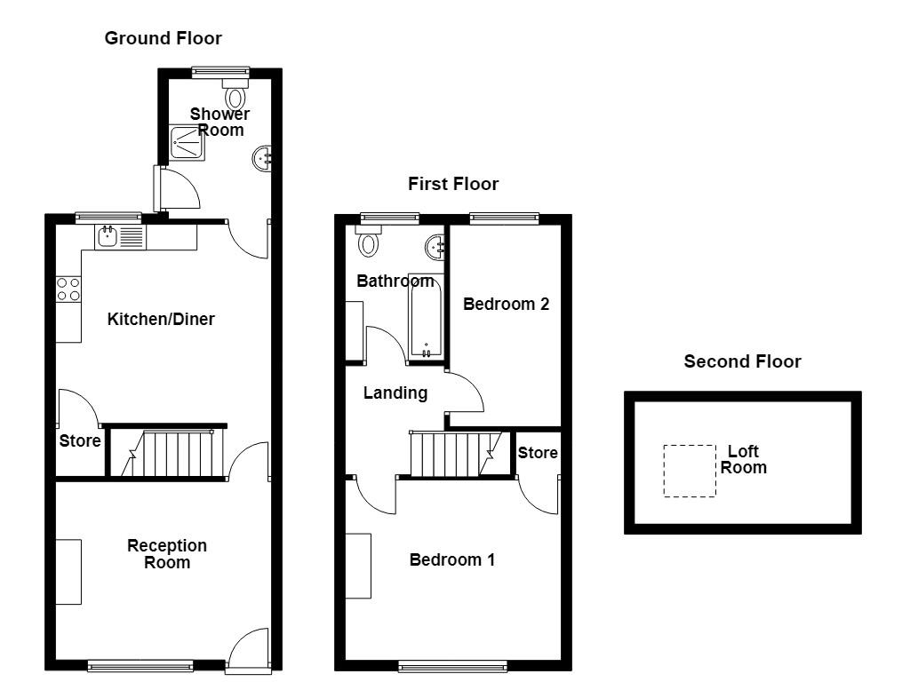 89, Sultan Street, Accrington floorplan