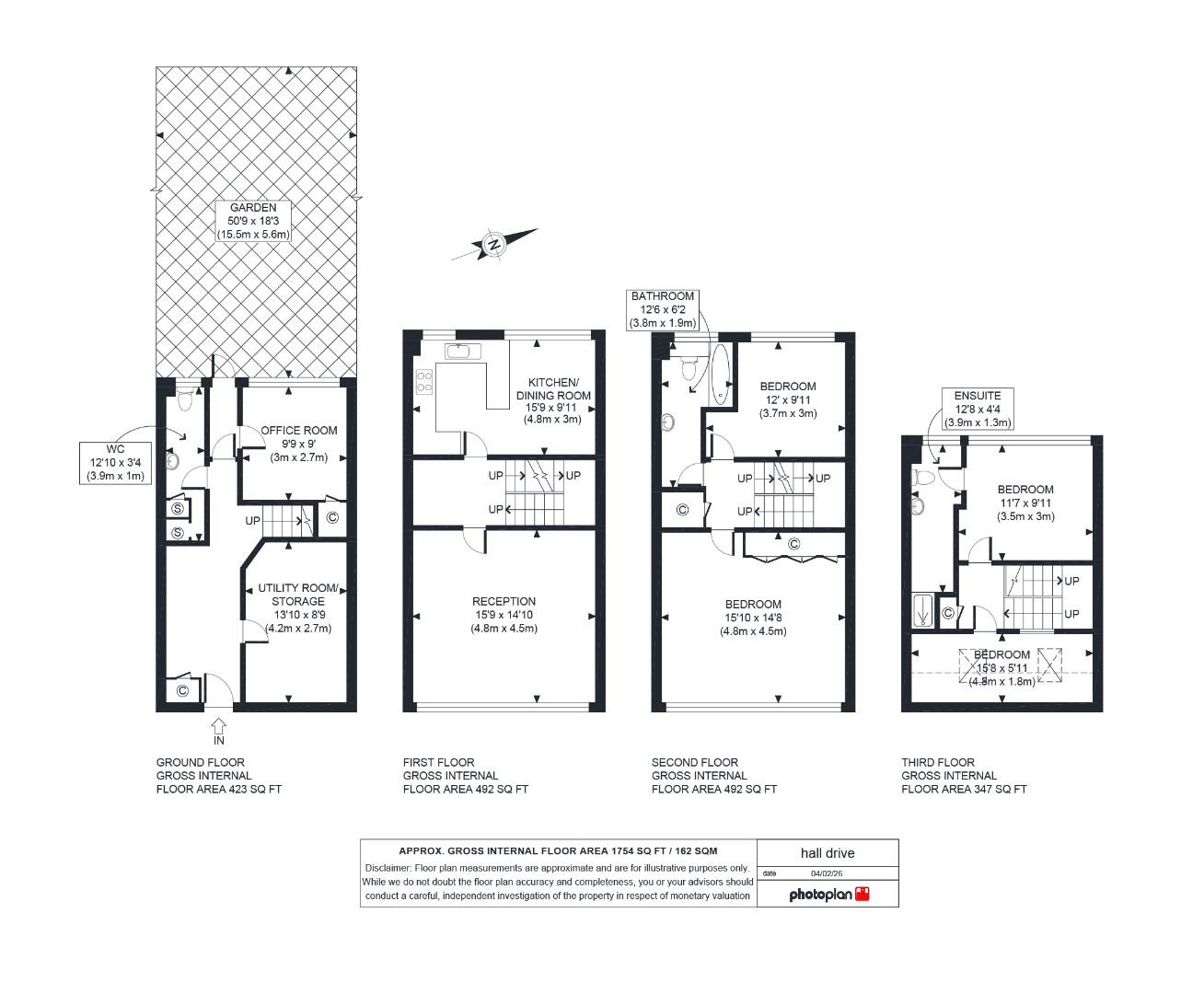 32, Hall Drive, Sydenham floorplan