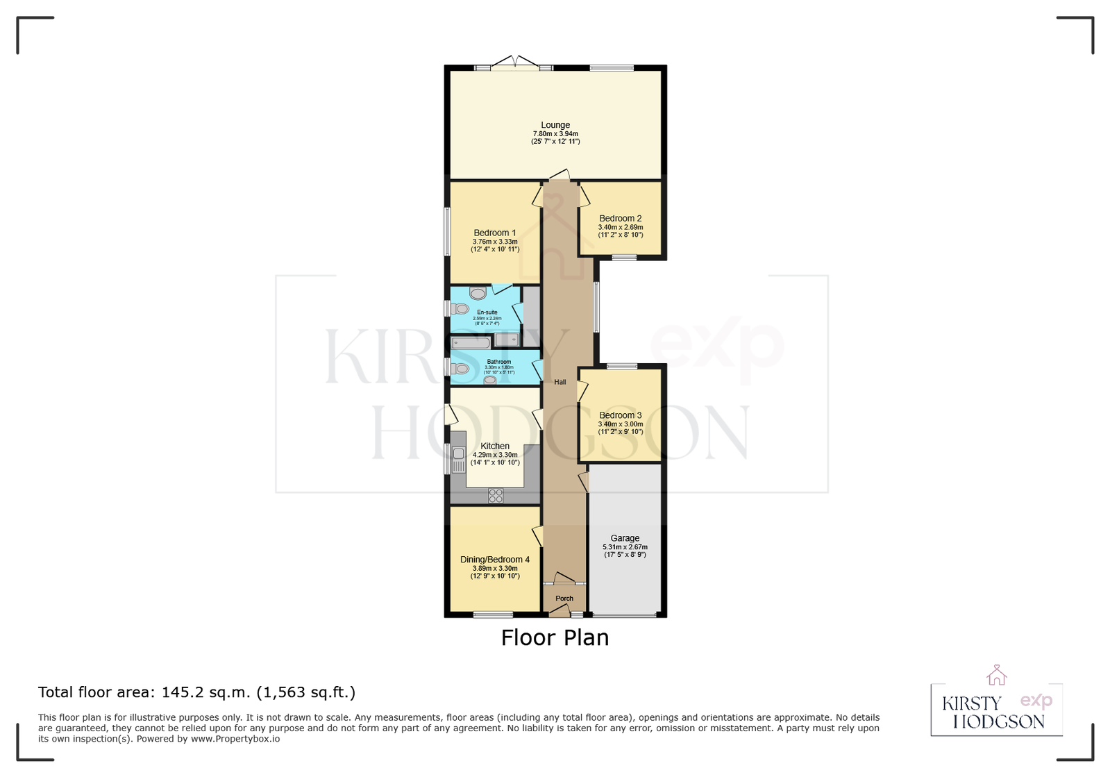 2, Paddock Wood, Prudhoe floorplan