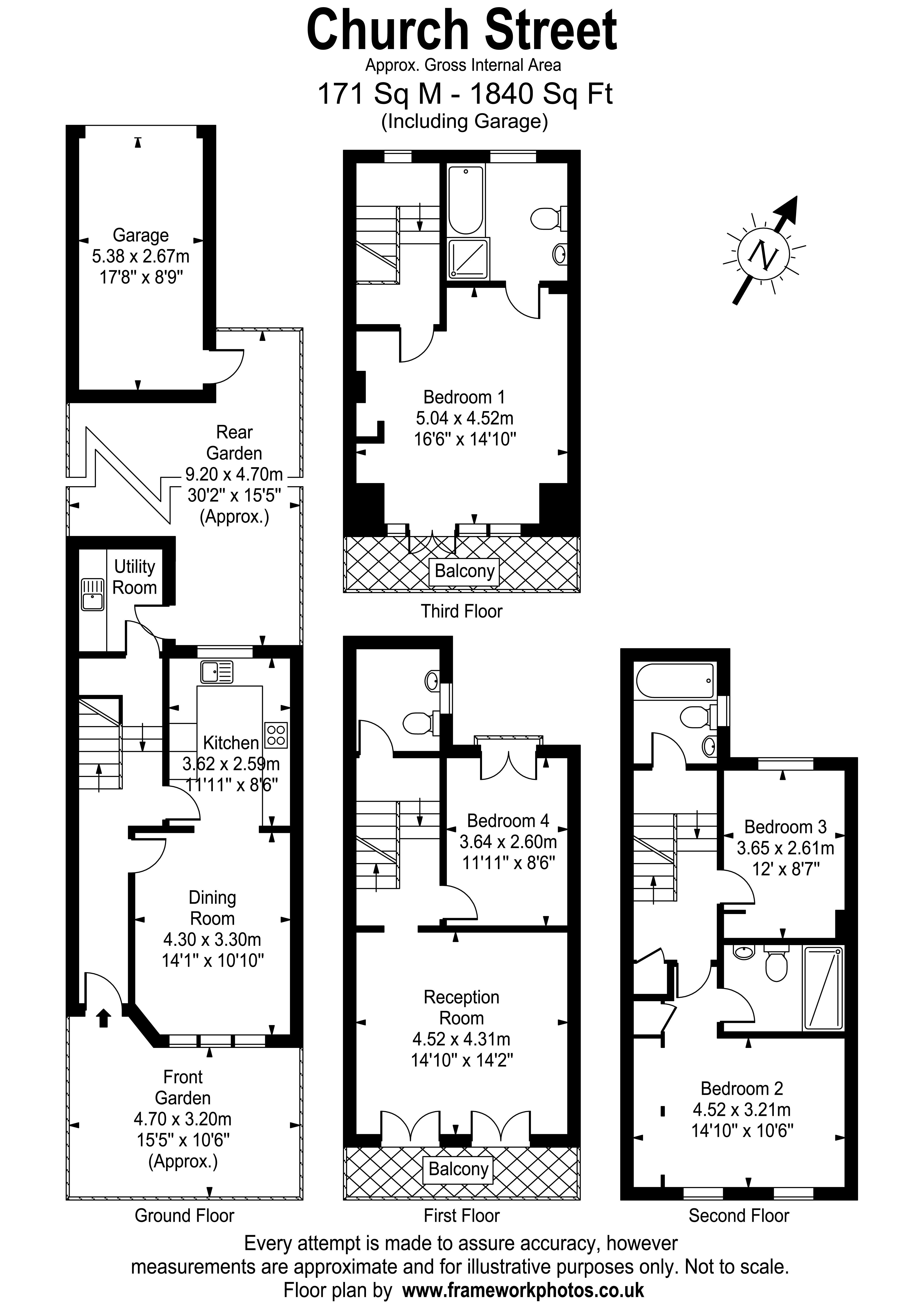 27, Church Street, Old Isleworth floorplan