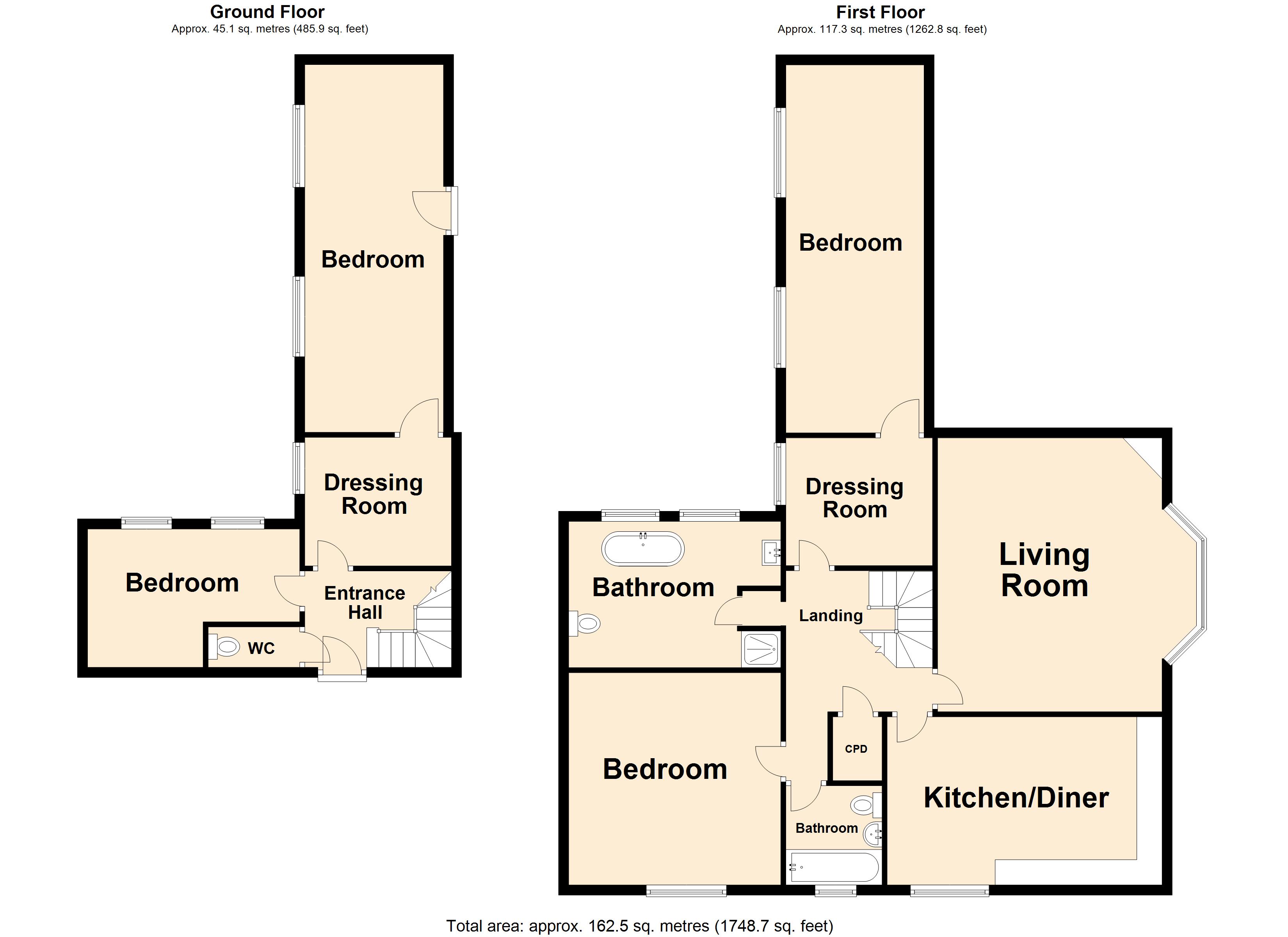 Plot 1 The Grand,, The Leas, Kent floorplan