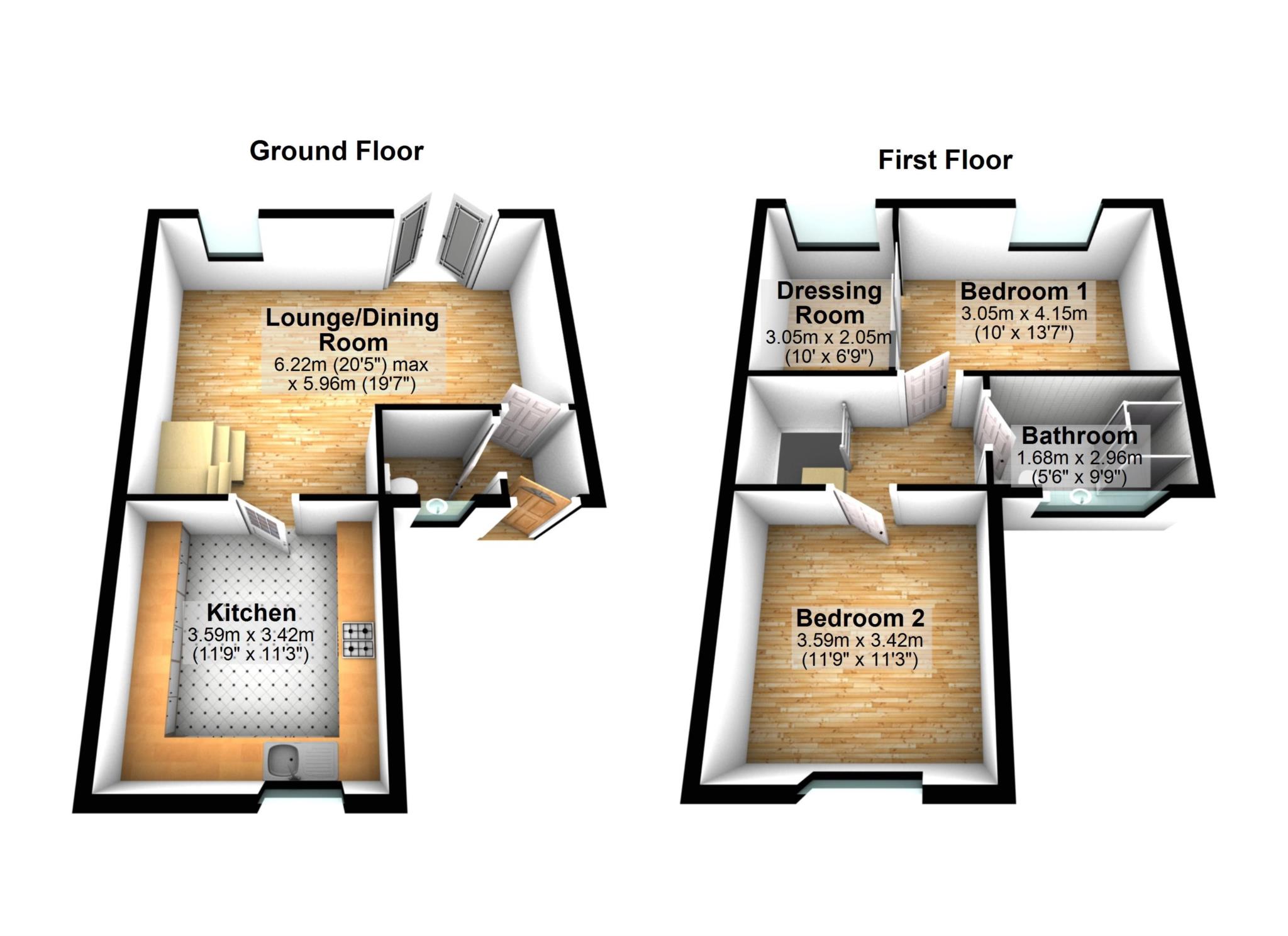 1041b, Chorley Old Road, Bolton floorplan
