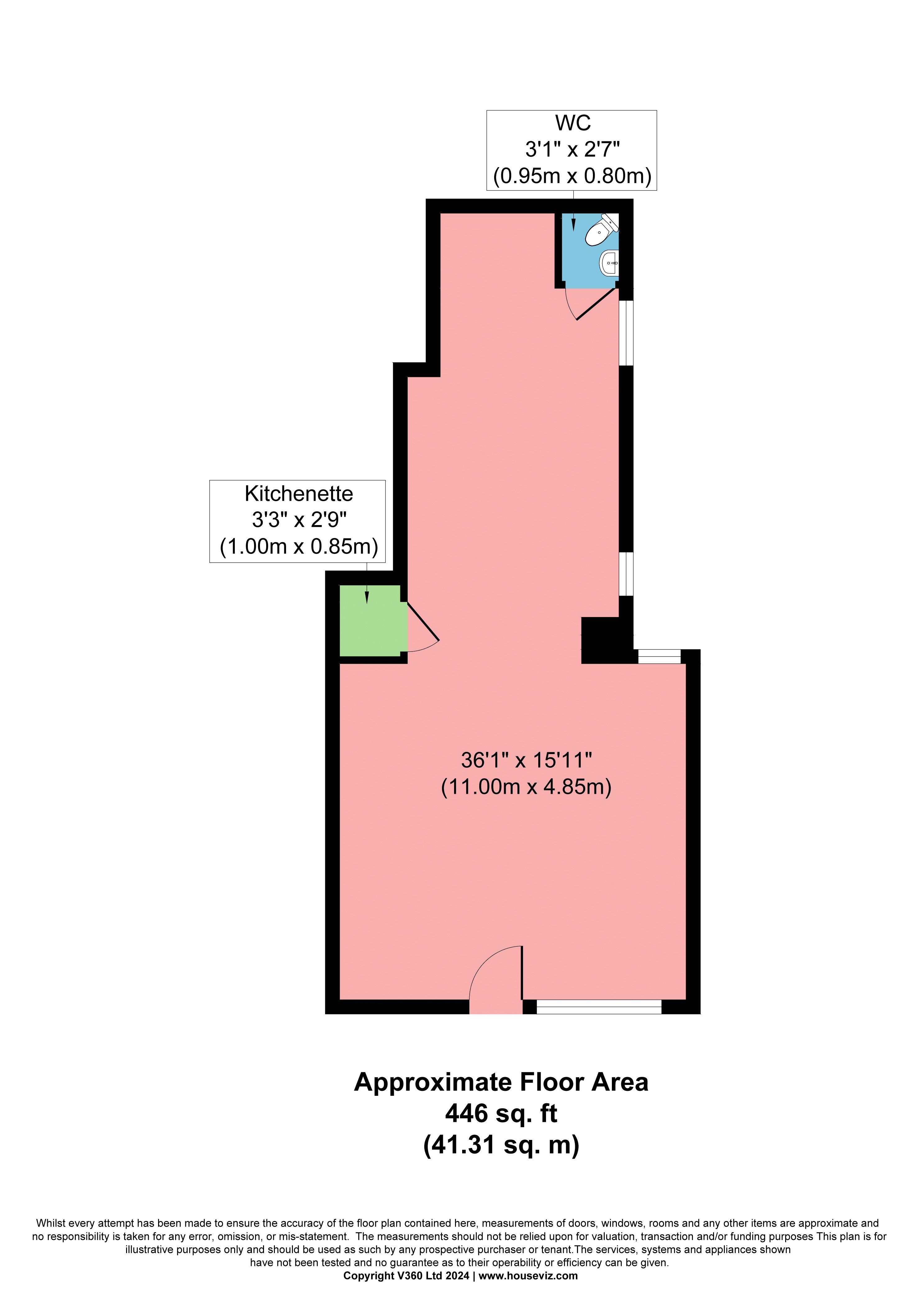 1, Whitbygate, Pickering floorplan