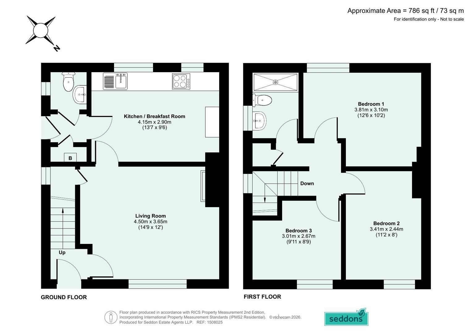 26, Park Street, Cullompton floorplan