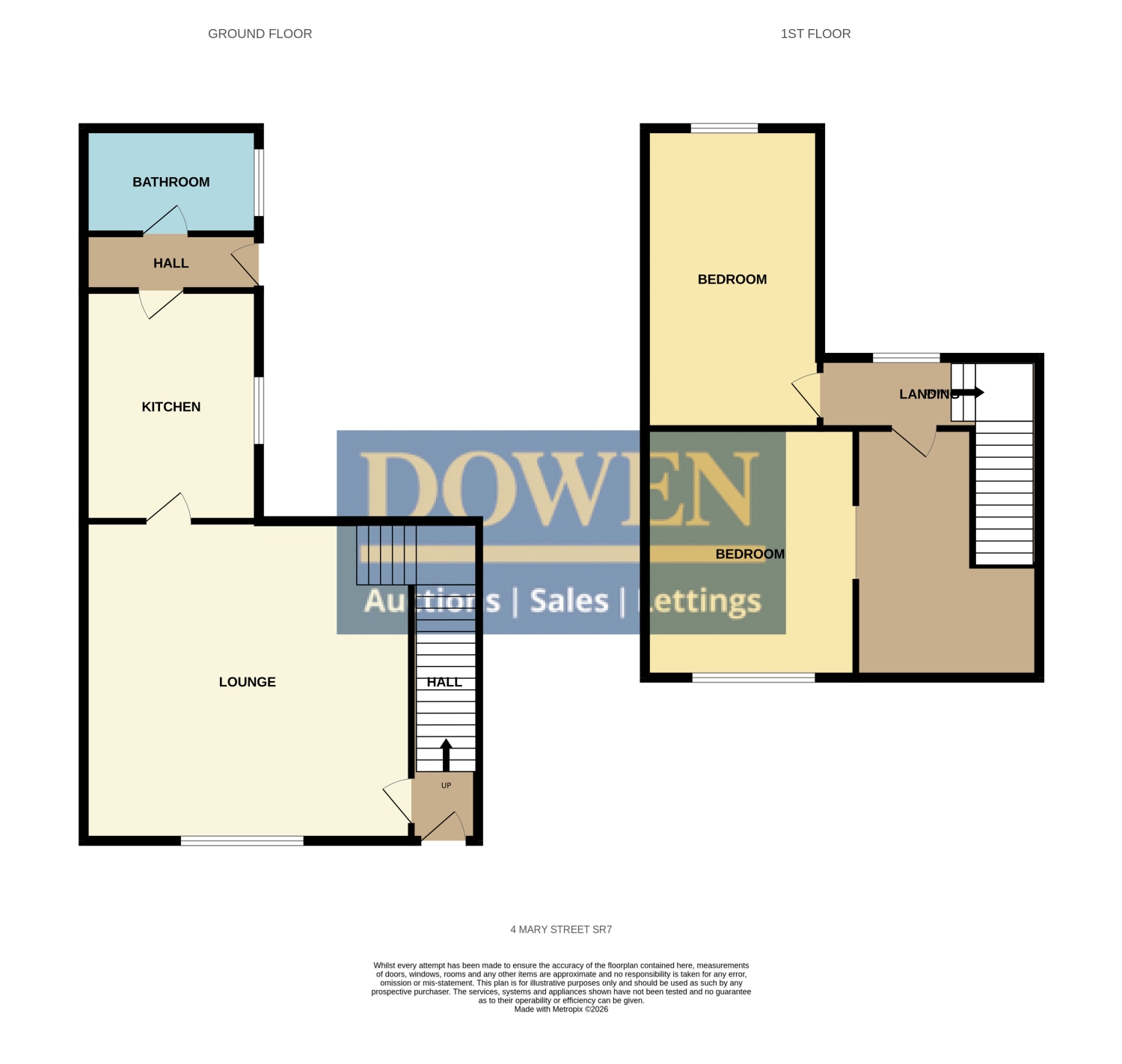 Mary Street, Seaham floorplan