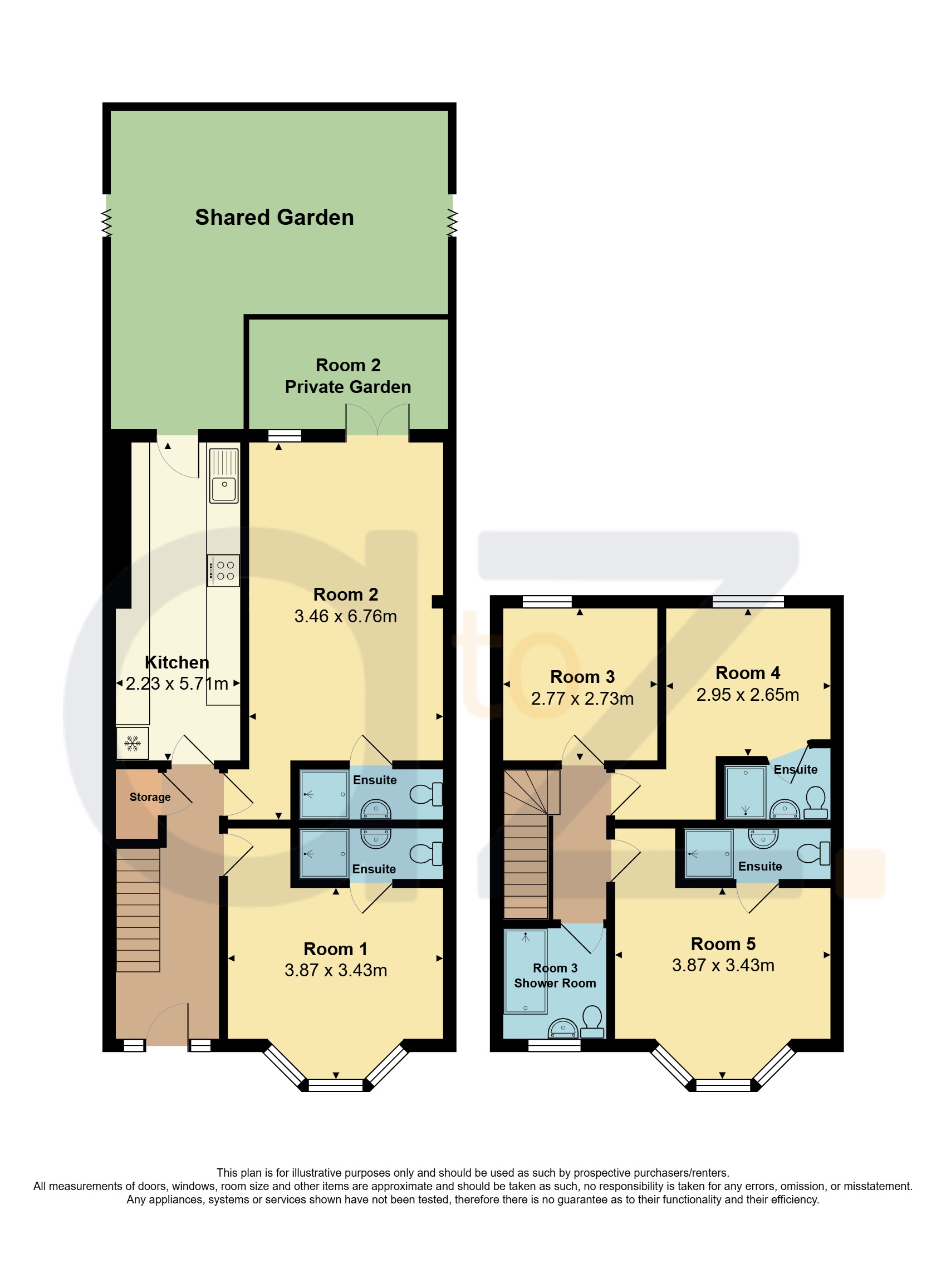 Hamilton Road, Dollis Hill floorplan