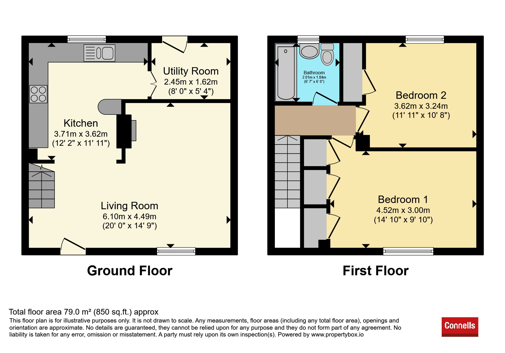 63, Stileman Close, STRATFORD-UPON-AVON floorplan