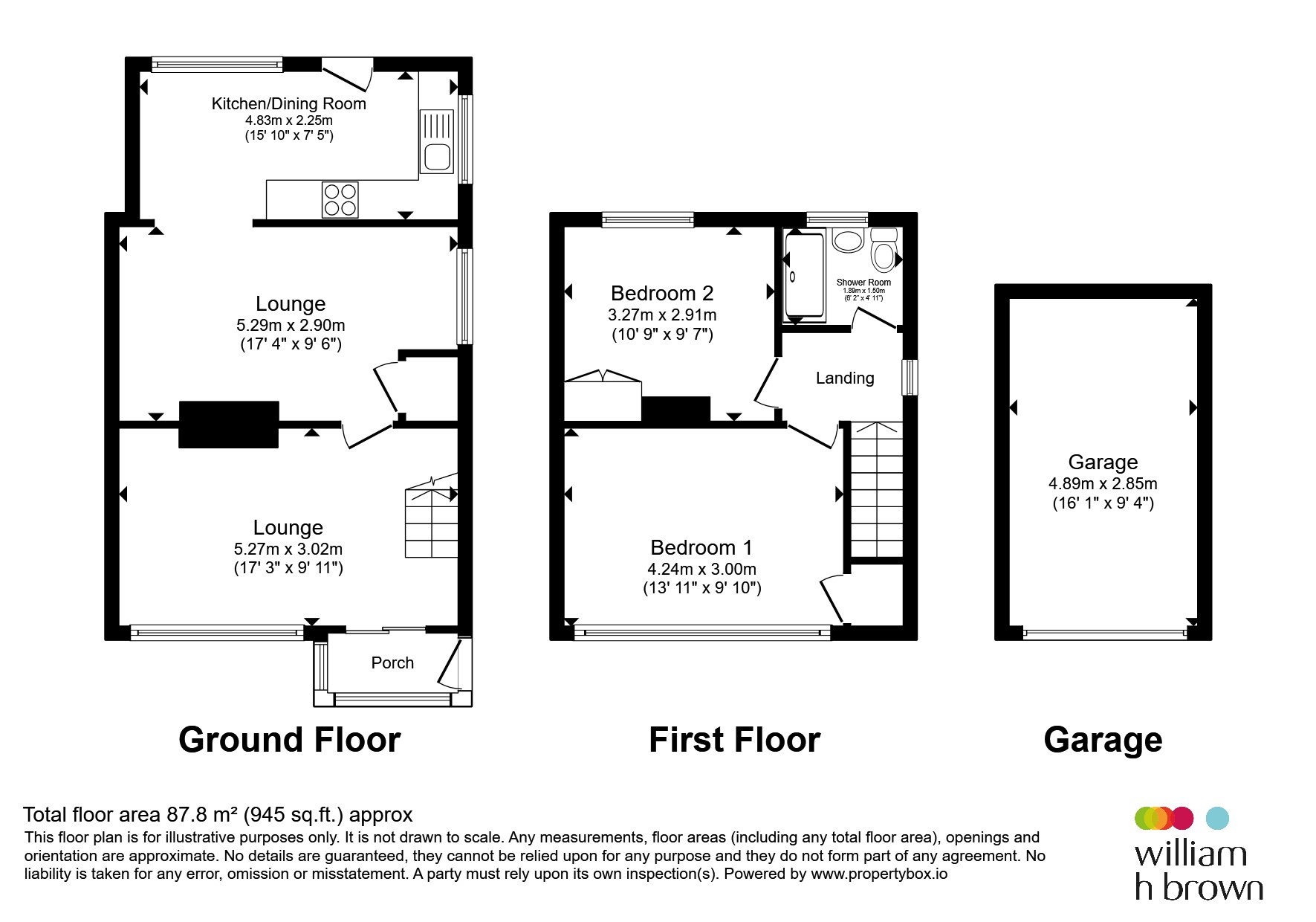 3, Wroxham Way, Doncaster floorplan
