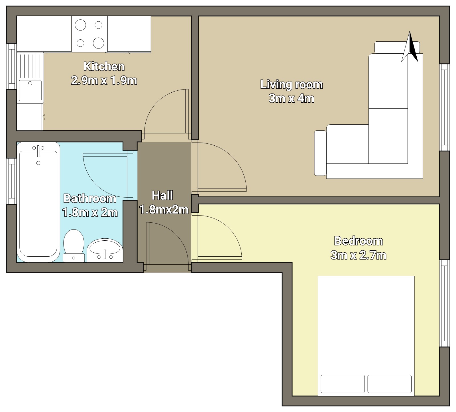 1 Bedrooms Flat to rent in Mauldeth Road West, Withington, Manchester M20