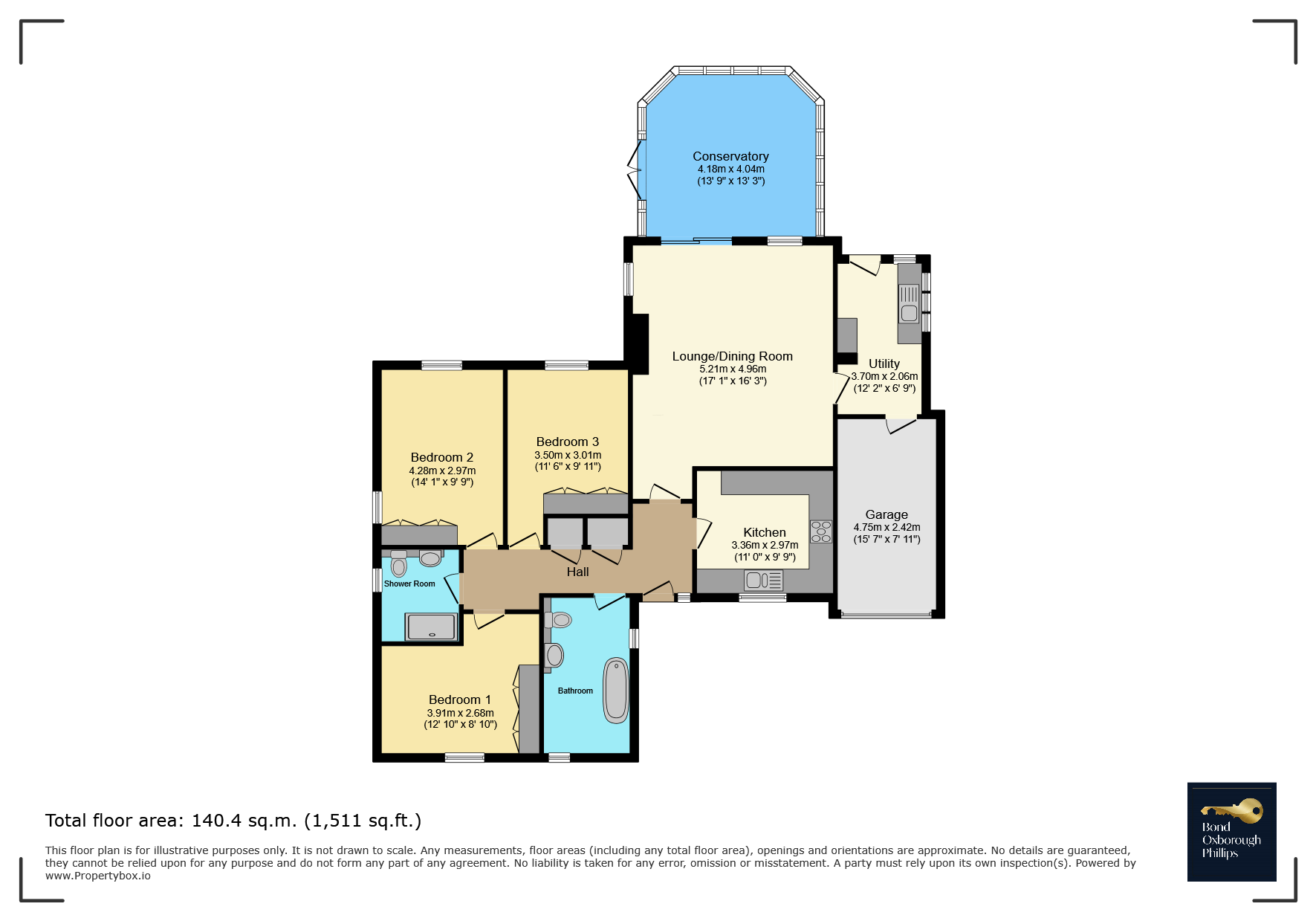 Wild Acres,, Bucks Cross, Devon floorplan