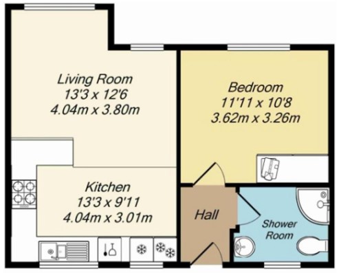 28a, Bouverie Close, Barton On Sea floorplan