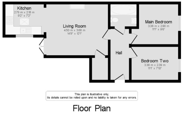 96a, High Street South, Durham floorplan