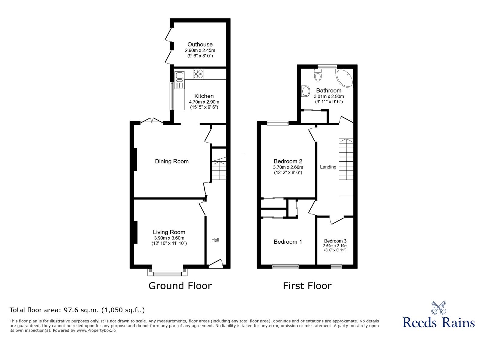 Moor Lane, Cheshire floorplan