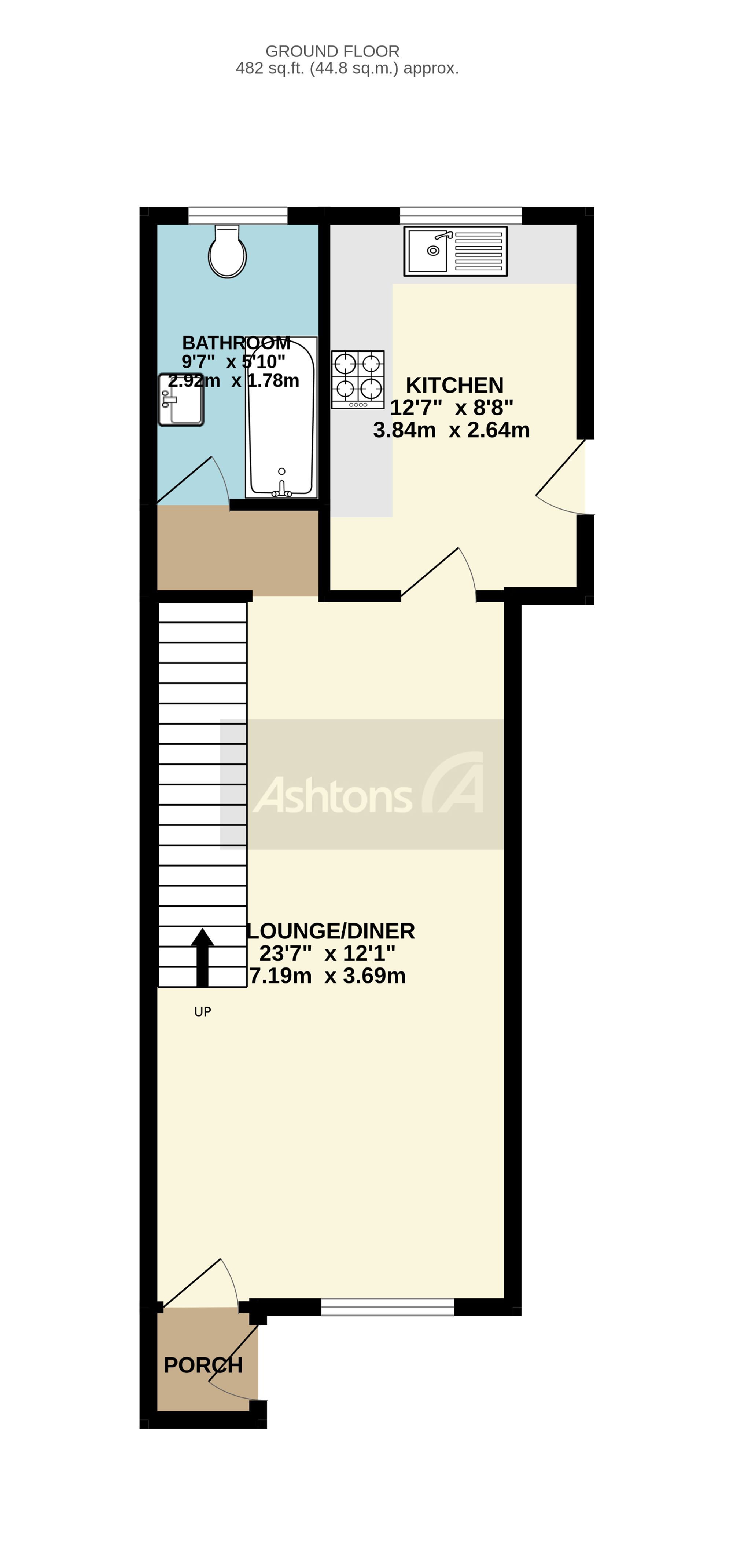 90 Farnworth Road, Warrington floorplan