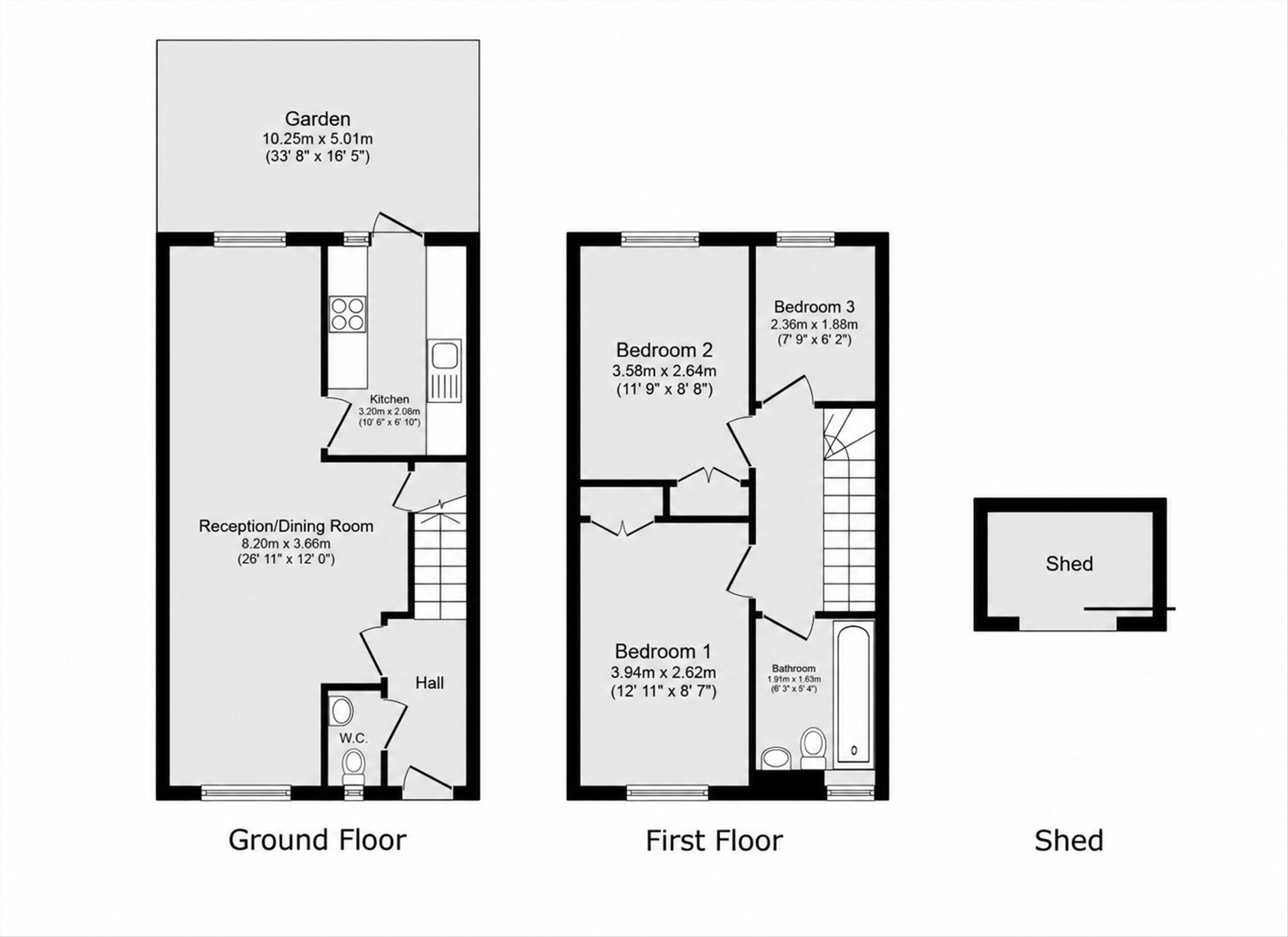 12, Brompton Close, Hounslow floorplan