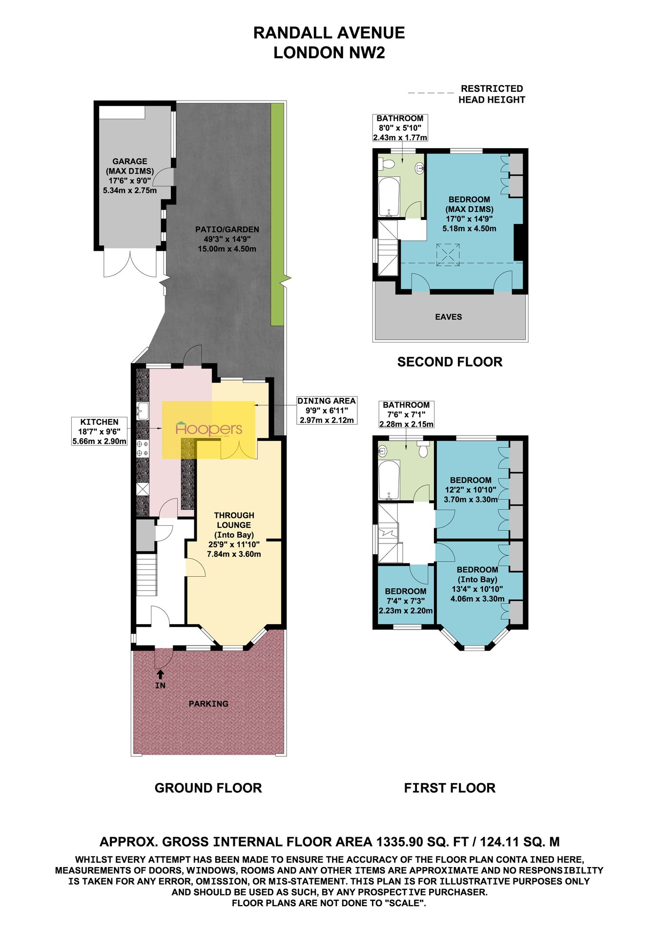 148, Randall Avenue, London floorplan