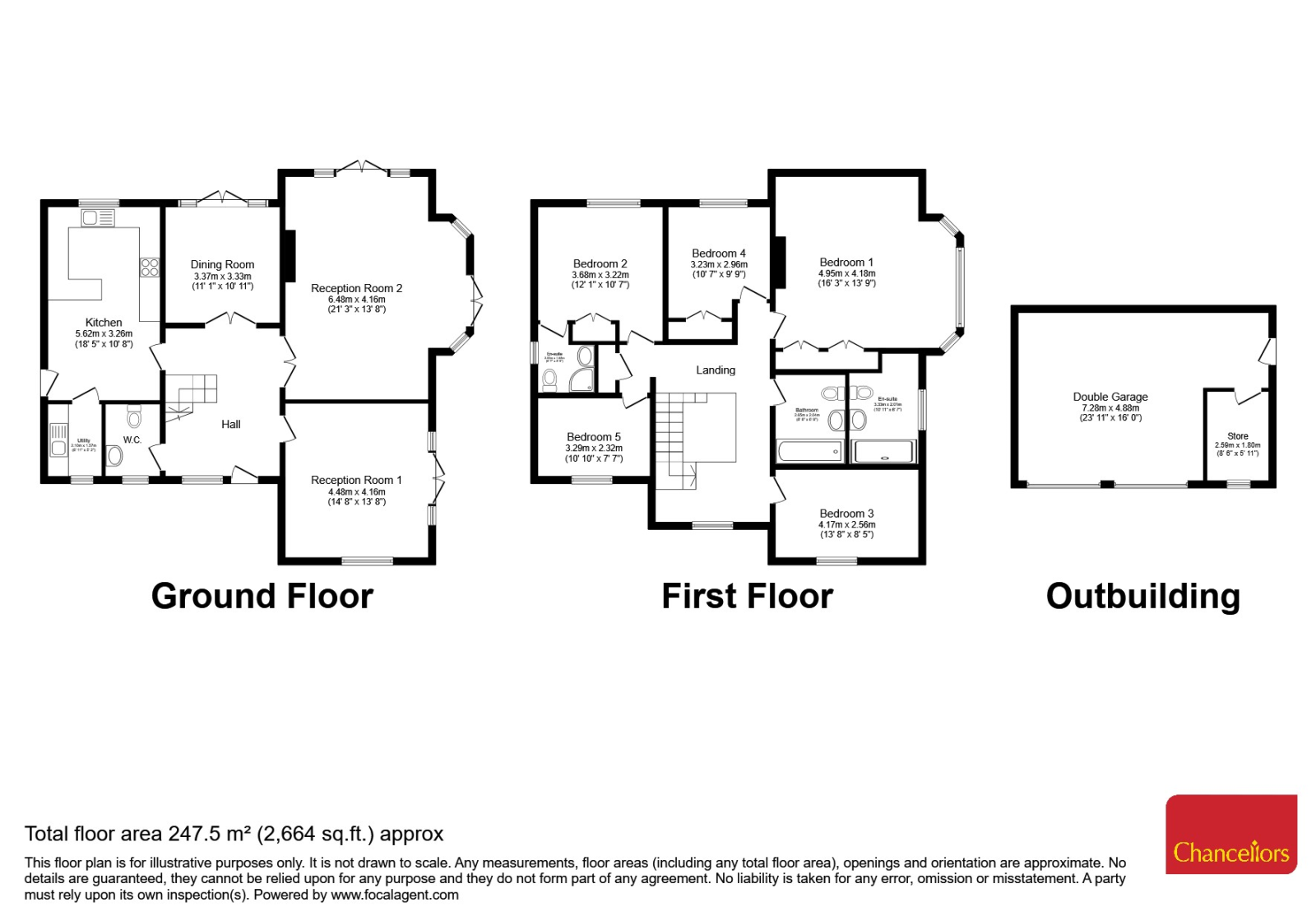 1a, The Riding, Woking floorplan