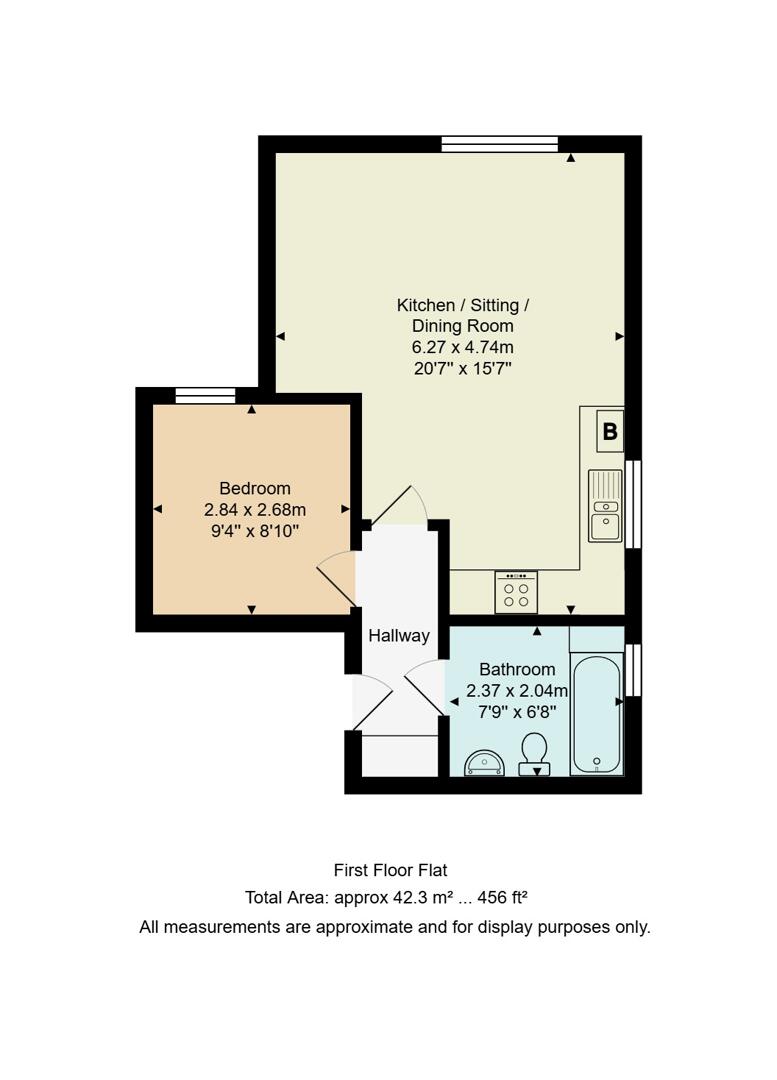 Flat 4, Linthorpe House, Linthorpe Road, Poole floorplan