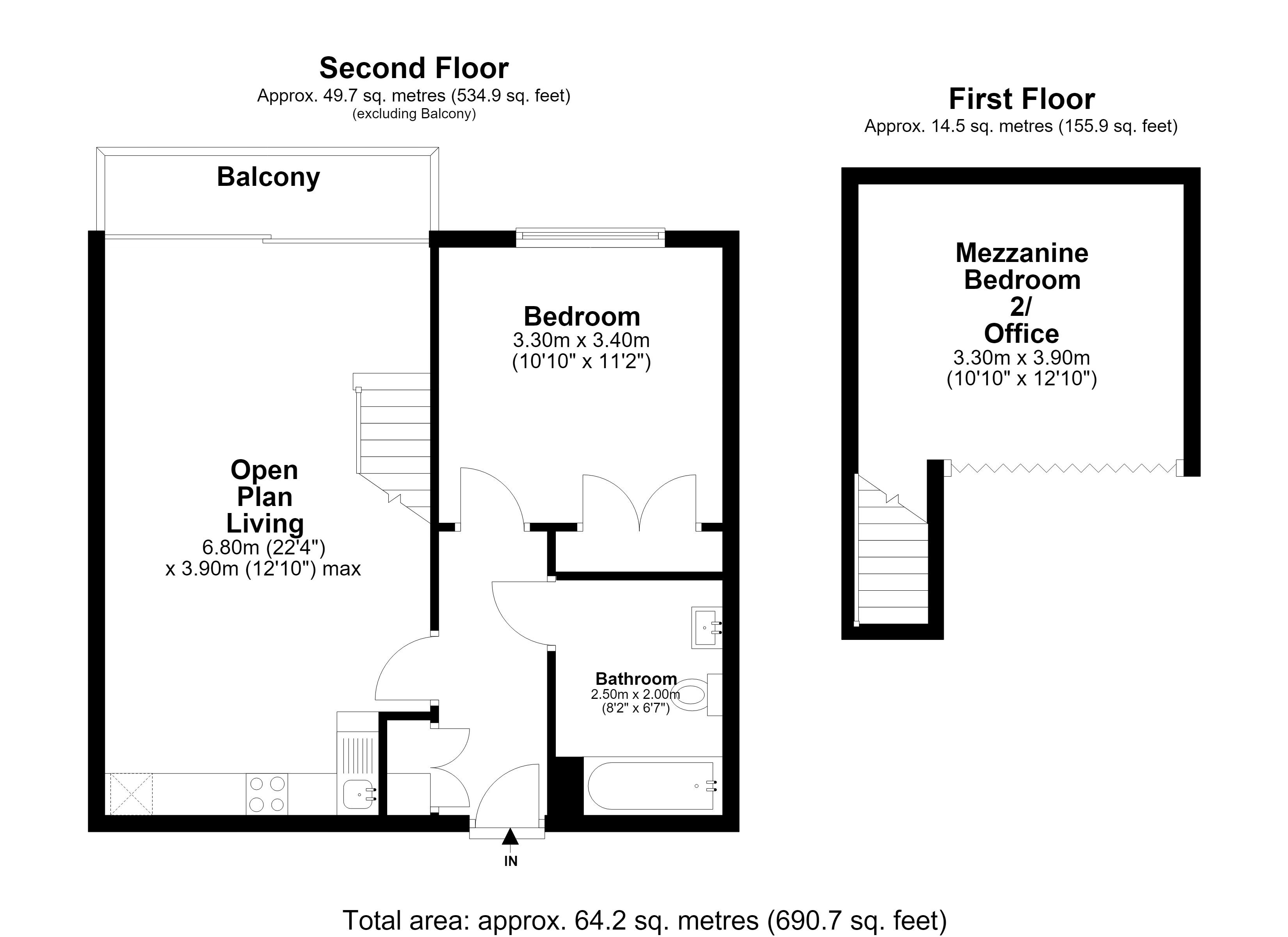 8, Prospect House, Outwood Lane, Chipstead floorplan