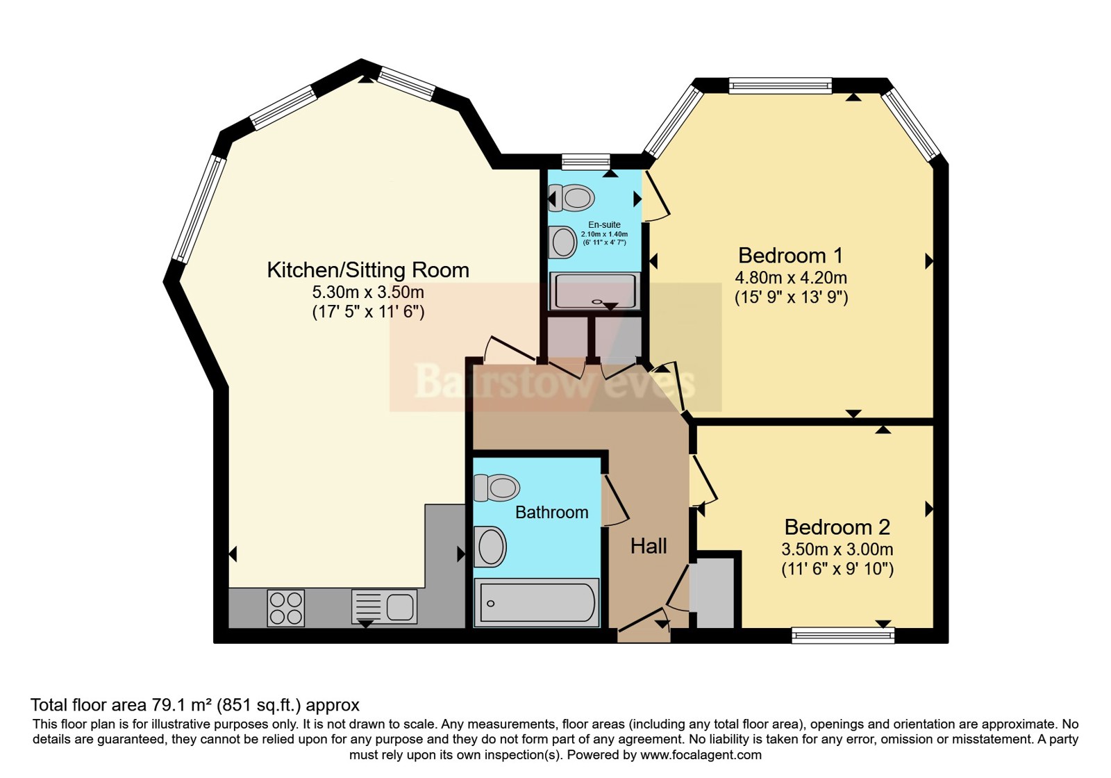 8, Berridge Place, Cambridgeshire floorplan