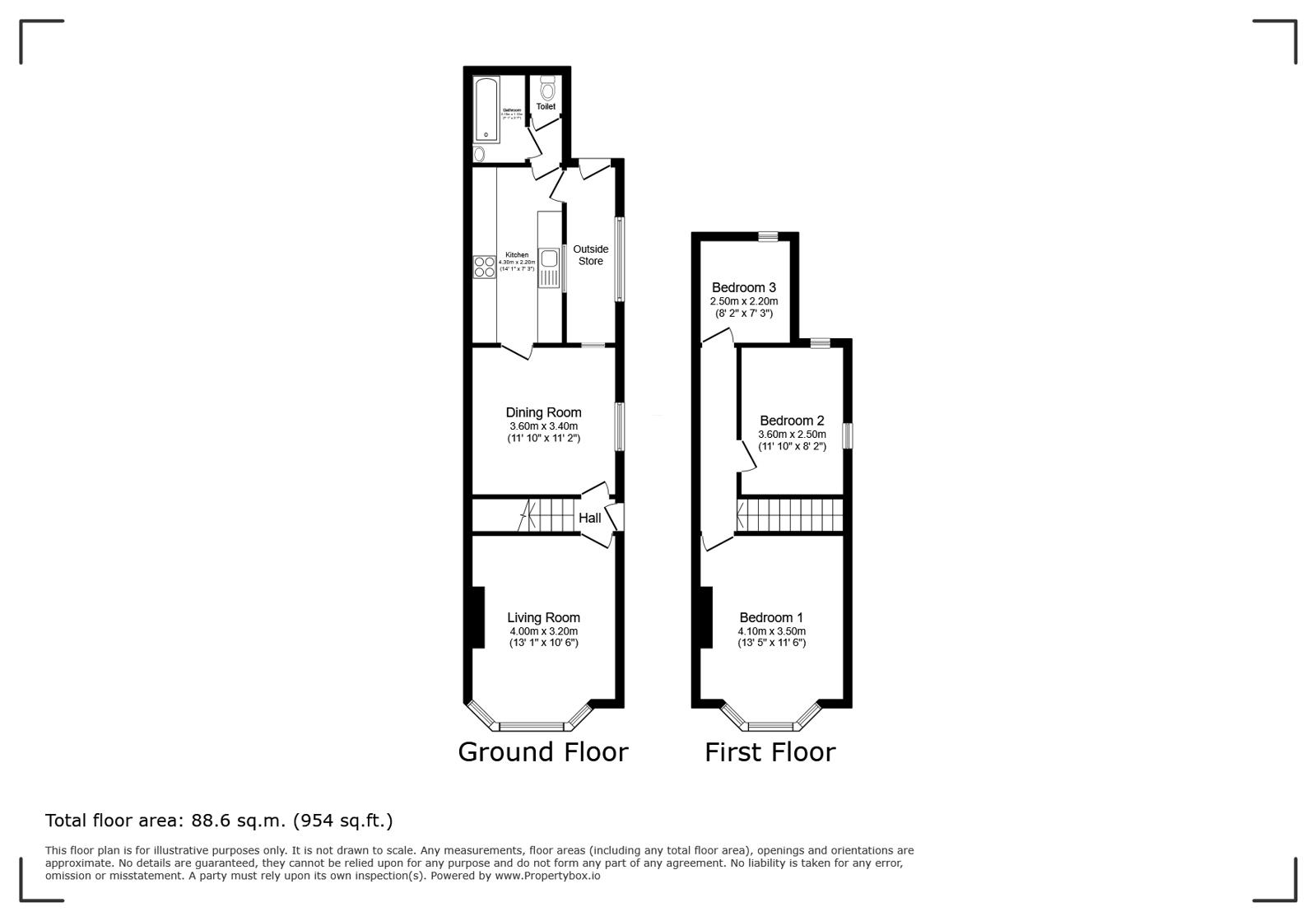 183, Hughenden Road, Buckinghamshire floorplan