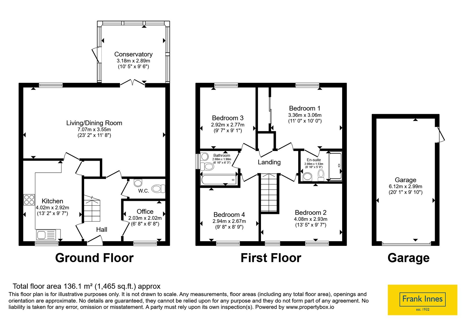 14, Rose Way, Nottingham floorplan