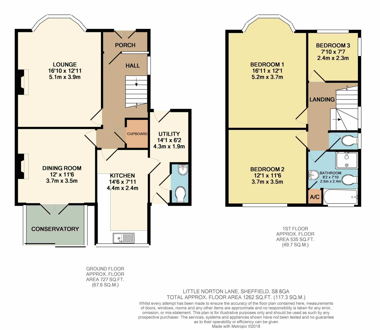 3 Bedrooms Semi-detached house for sale in Little Norton Lane, Norton, Sheffield S8